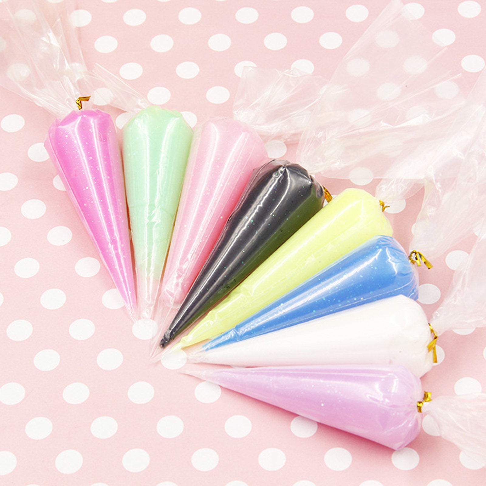 Picture of ( 50ml ) EVA DIY Fake Whipped Cream Clay Multicolor 19cm x 4.5cm