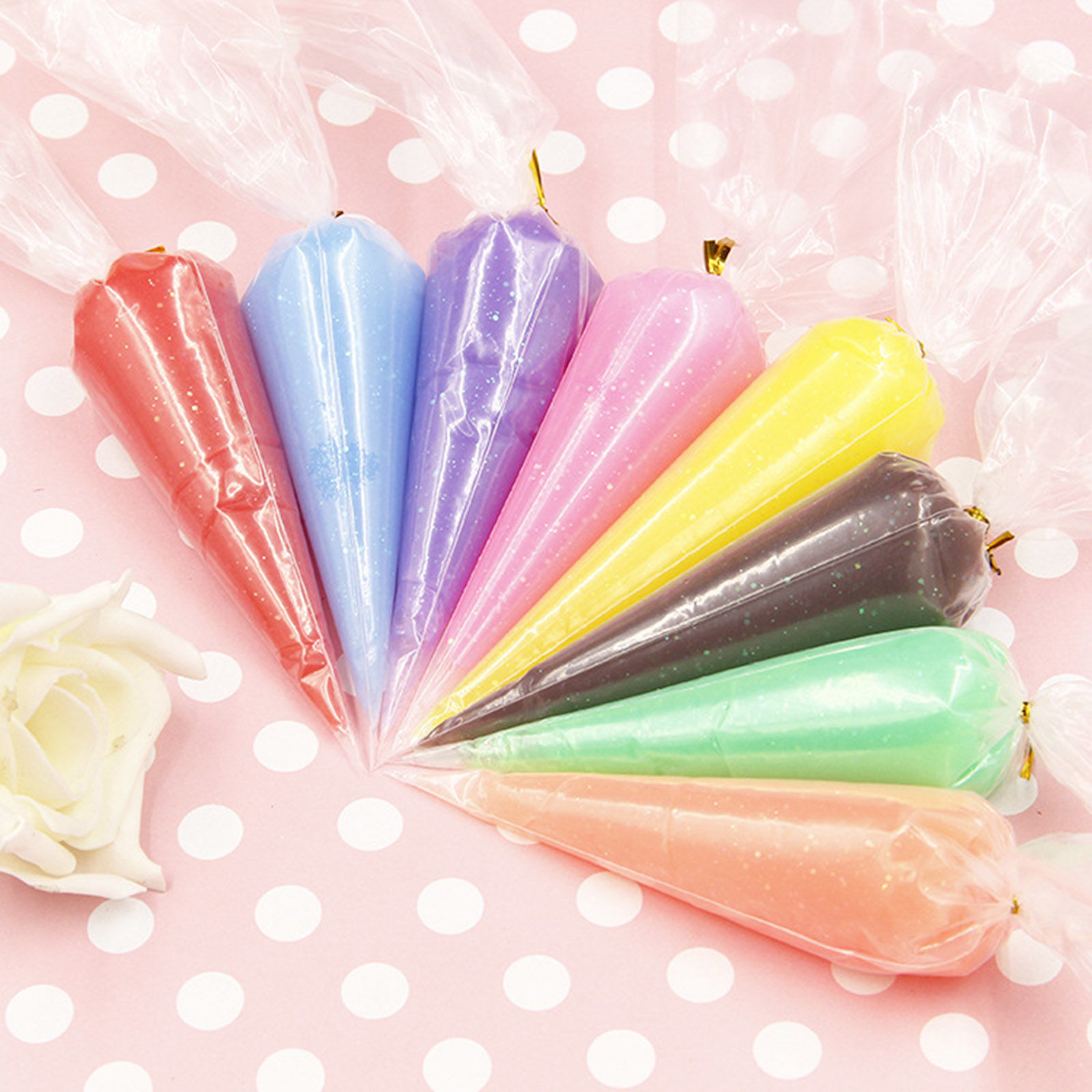 Picture of ( 50ml ) EVA DIY Fake Whipped Cream Clay Multicolor 19cm x 4.5cm