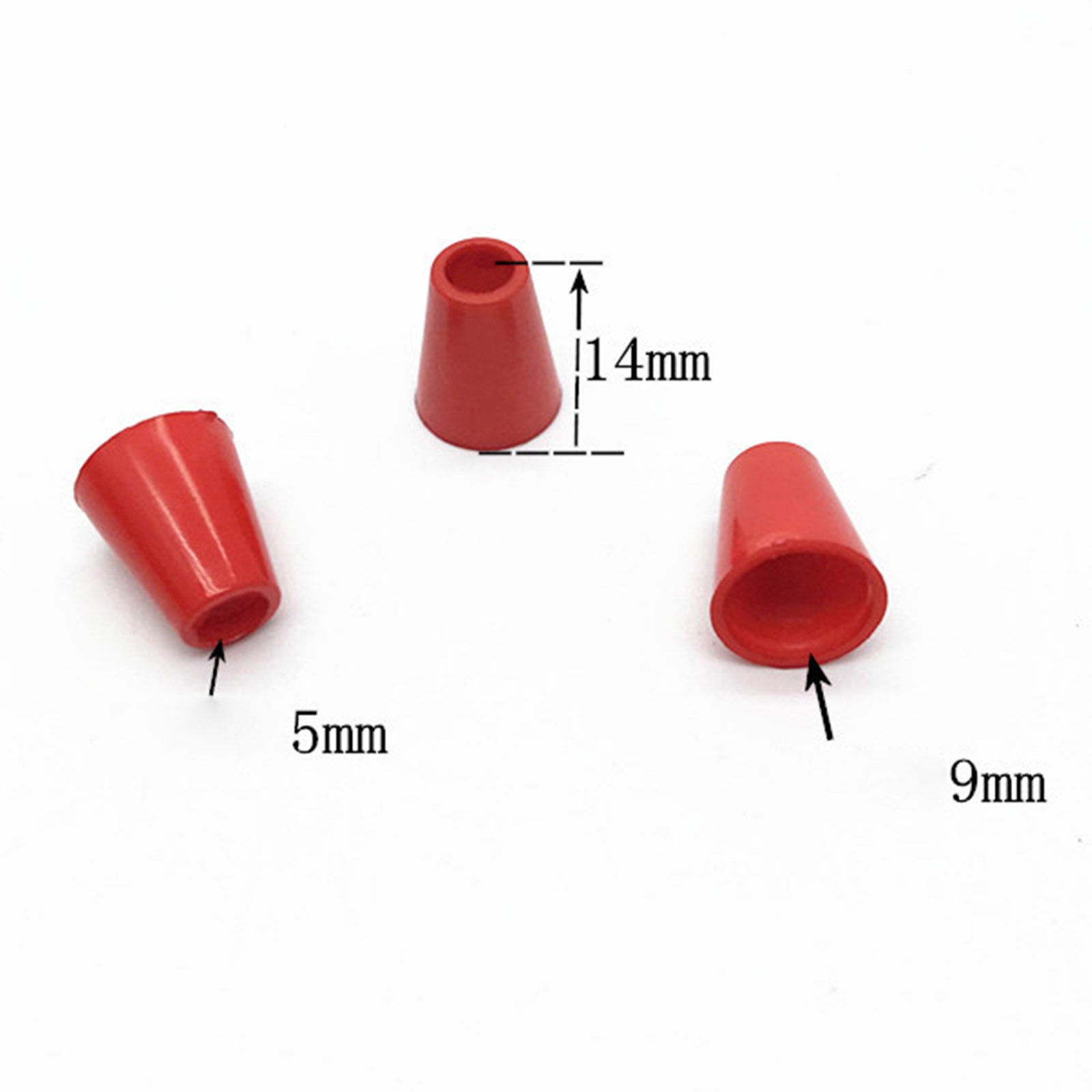 Изображение Plastic Cord Lock Stopper Sweater Shoelace Rope Buckle Pendant Clothing Accessories Multicolor 14mm x 9mm, 20 Sets