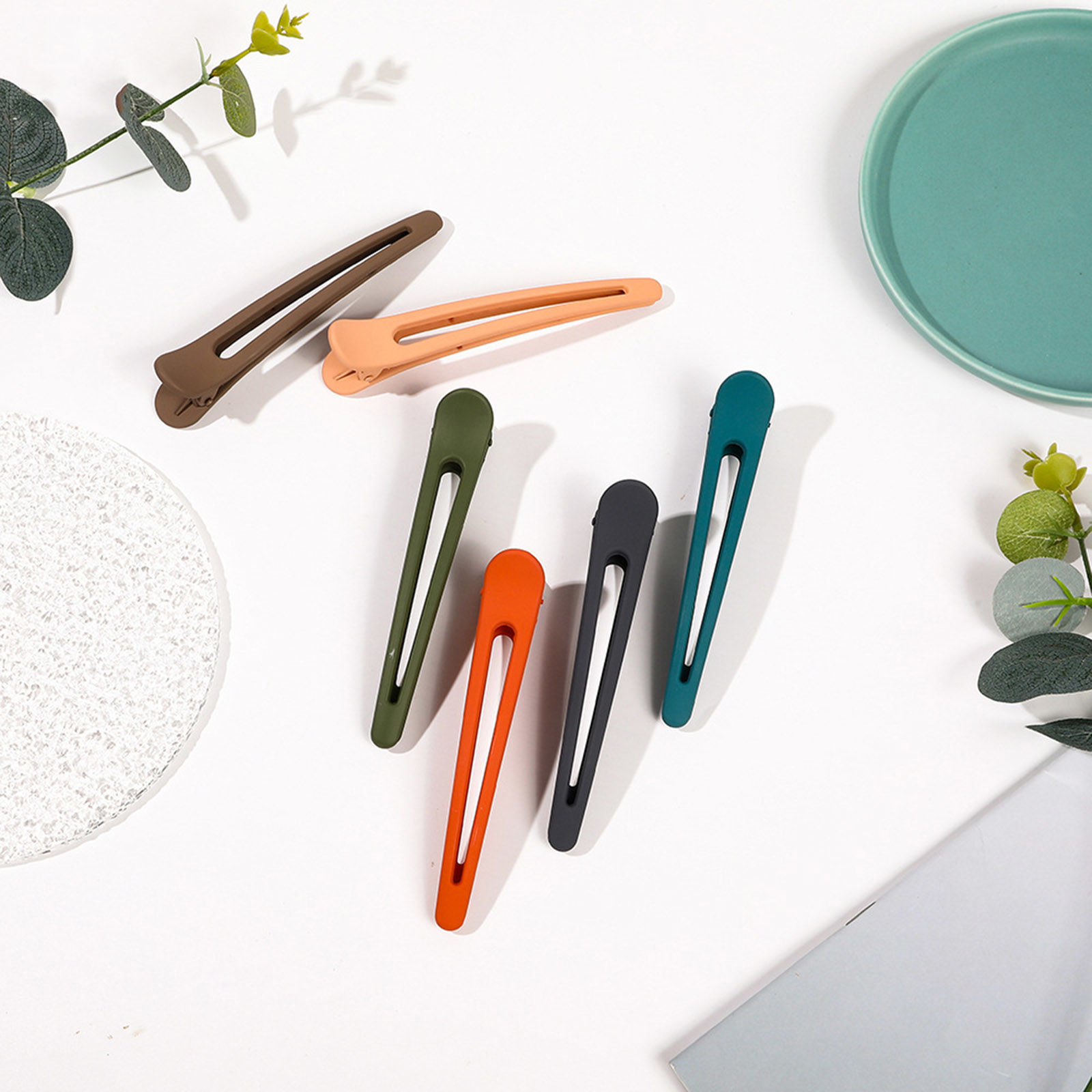 Изображение Смола Простой Заколки Разноцветный 11.8см x 2см, 1 ШТ