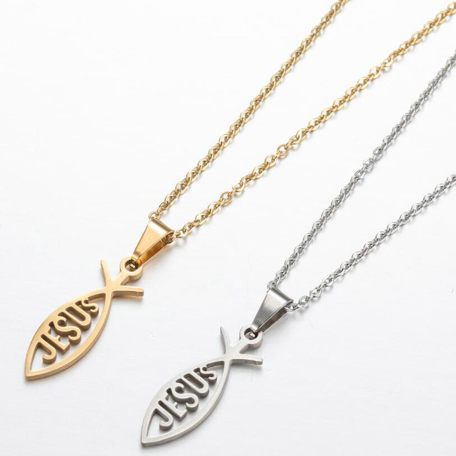 Picture of 201 Stainless Steel Stylish Link Cable Chain Necklace Multicolor 45cm(17 6/8") long