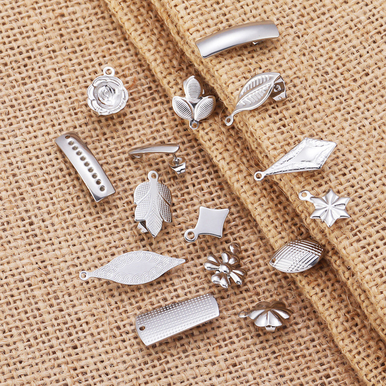 Picture of 304 Stainless Steel Ear Post Stud Earrings Silver Tone