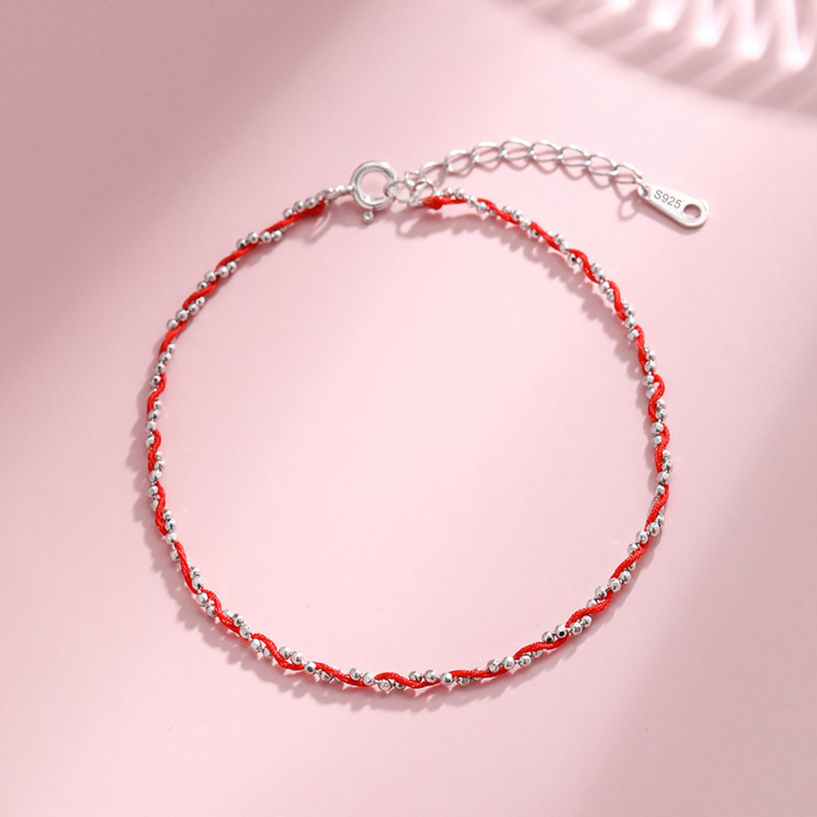 Picture of Brass Simple Braided Bracelets Multicolor 15cm(5 7/8") long