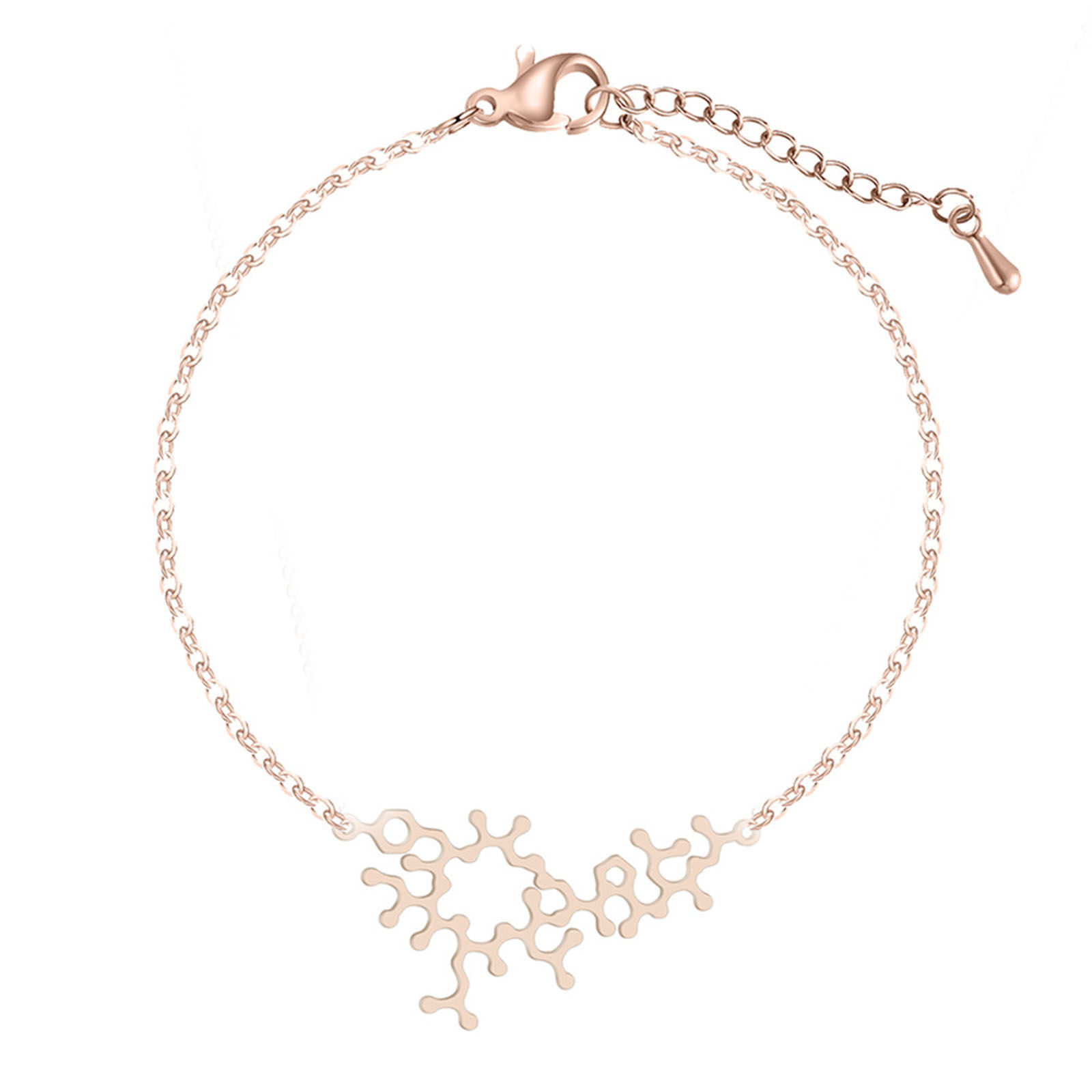 Imagen de 304 Acero Inoxidable Elegante Cable Cadena Cruz Collares Multicolor Célula 45cm longitud, 1 Unidad
