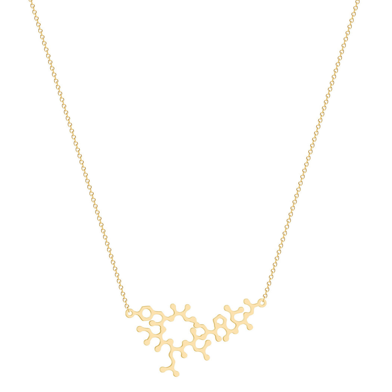 Imagen de 304 Acero Inoxidable Elegante Cable Cadena Cruz Collares Multicolor Célula 45cm longitud, 1 Unidad
