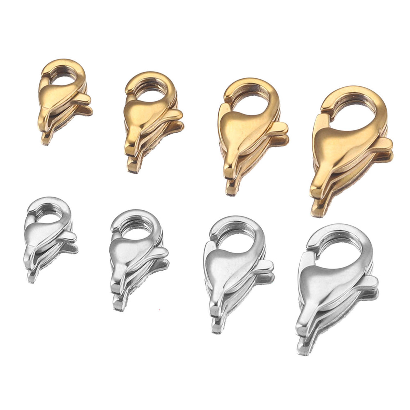 Picture of 304 Stainless Steel Lobster Clasp Findings Polished