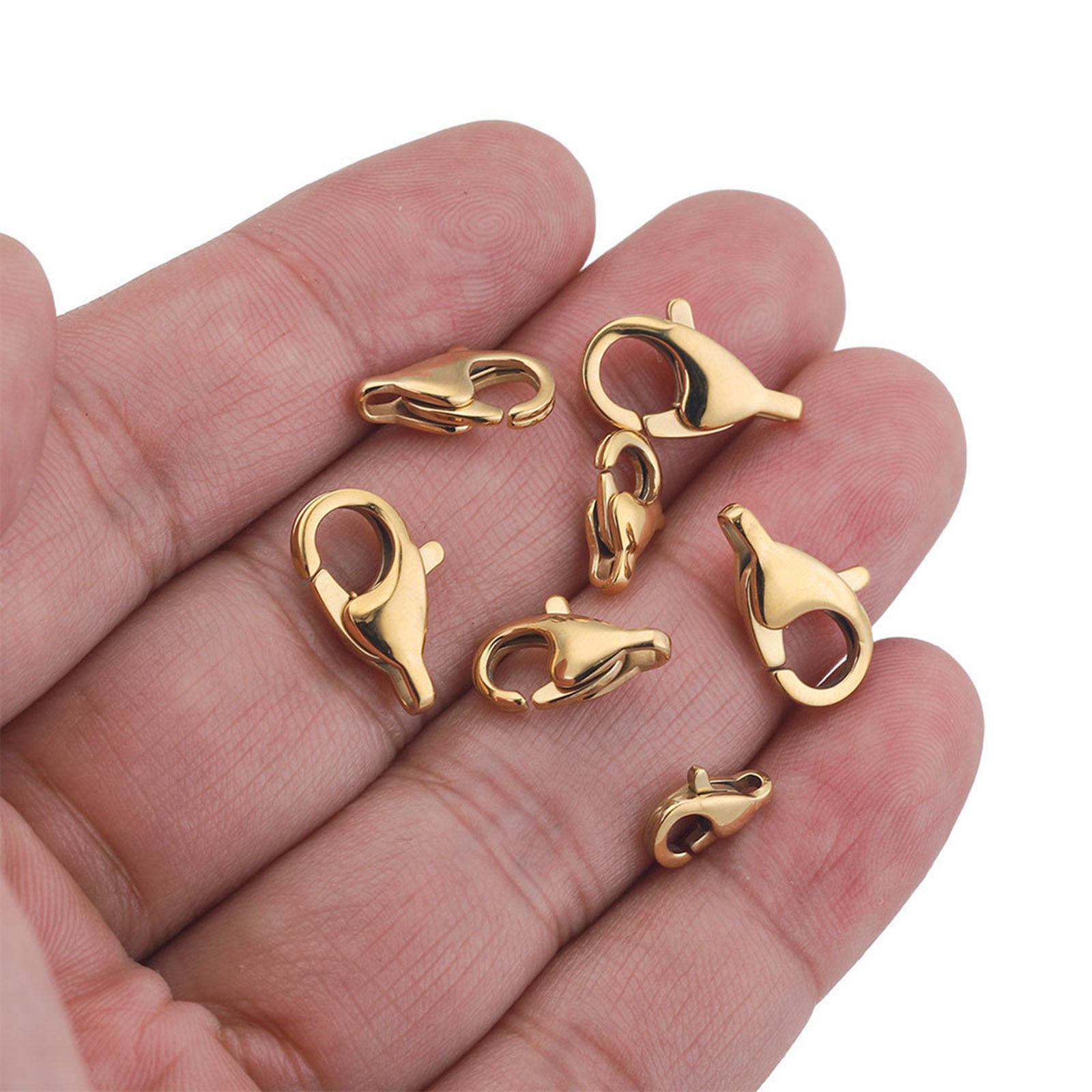 Picture of 304 Stainless Steel Lobster Clasp Findings Polished