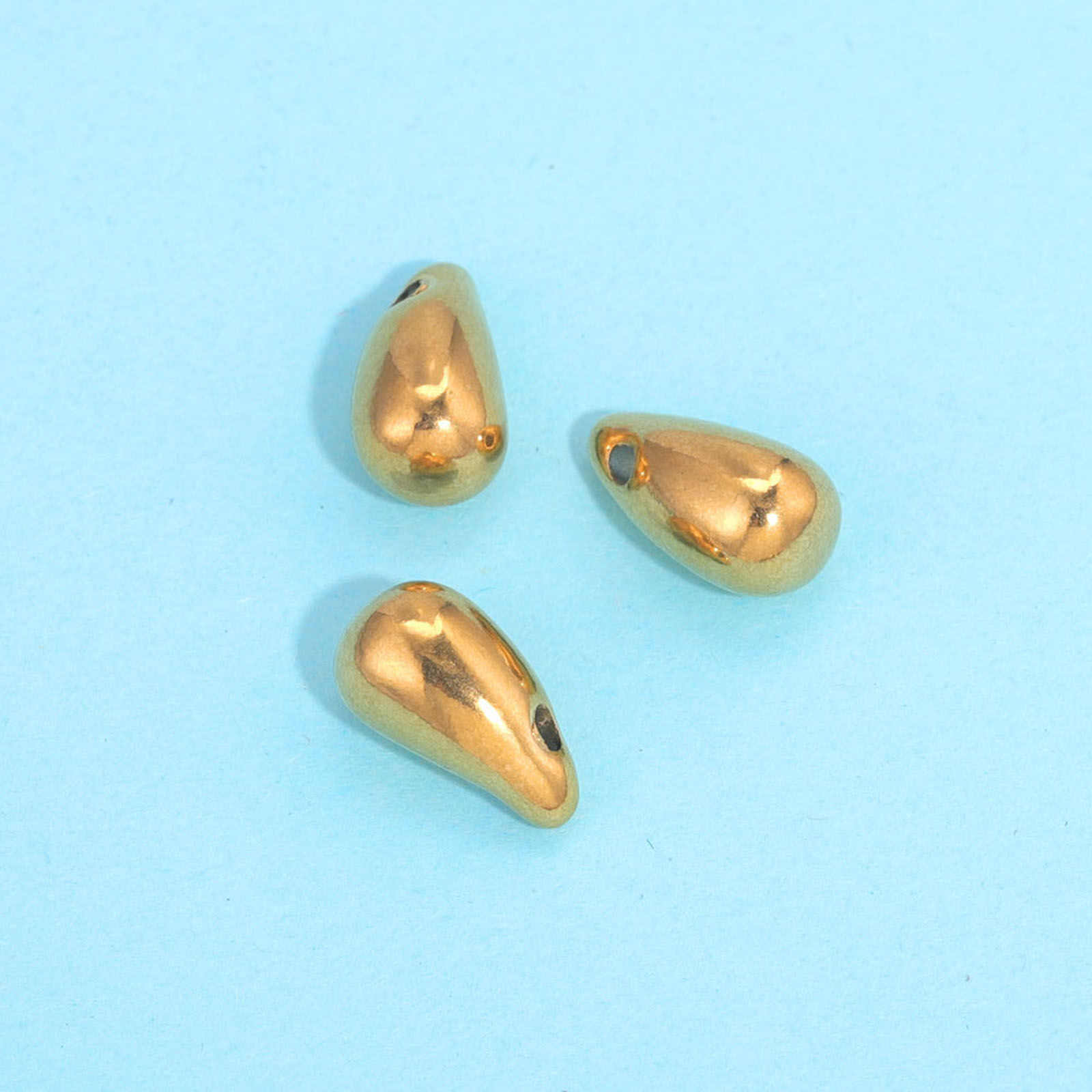 Picture of 304 Stainless Steel Charms Drop 12mm x 6mm