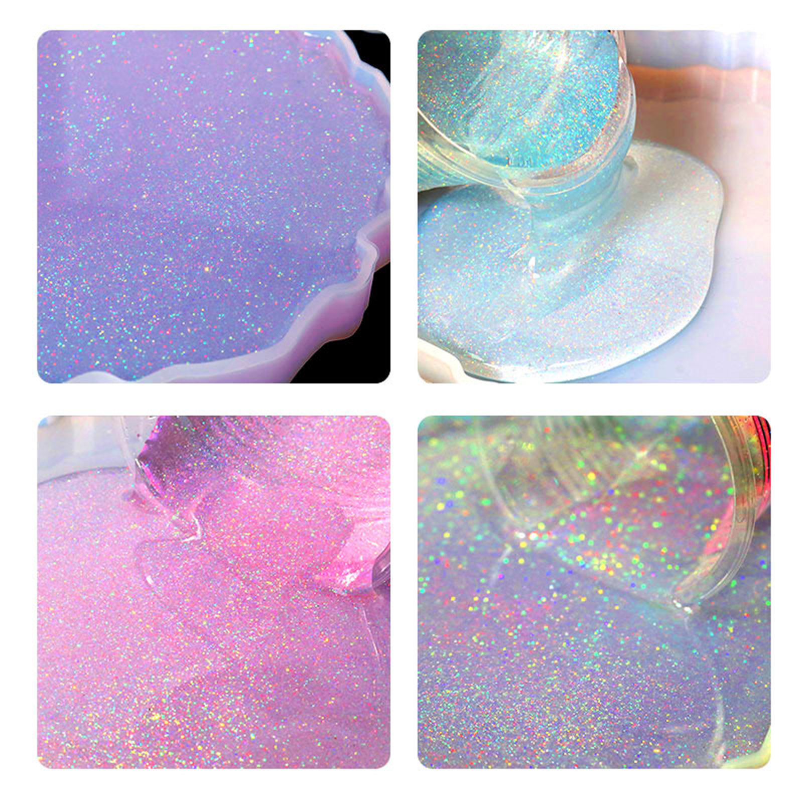 Picture of ( 10g ) Mica Crystal Resin Jewelry Craft Filling Material Multicolor Glitter
