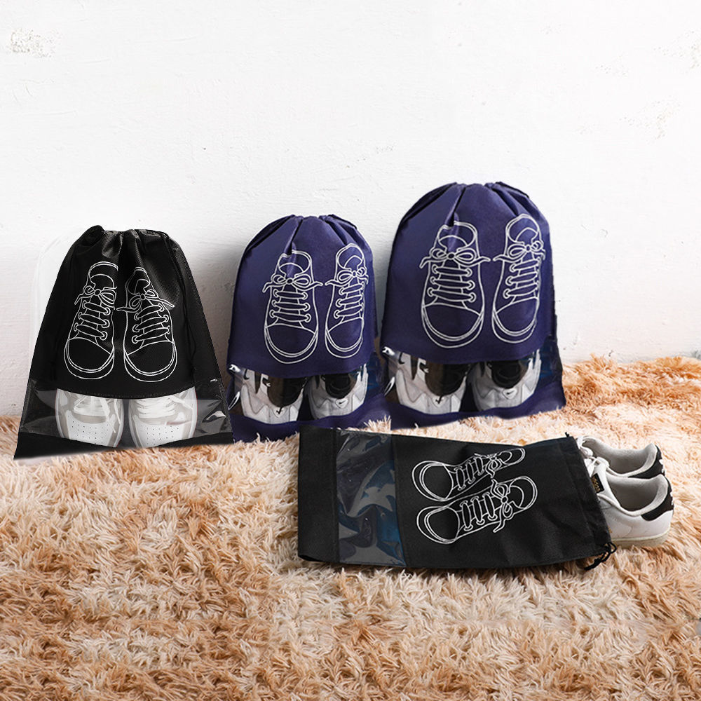 Bild von Nonwovens Wasserdichte Schuhe Kordelzug Aufbewahrungstasche Multicolor