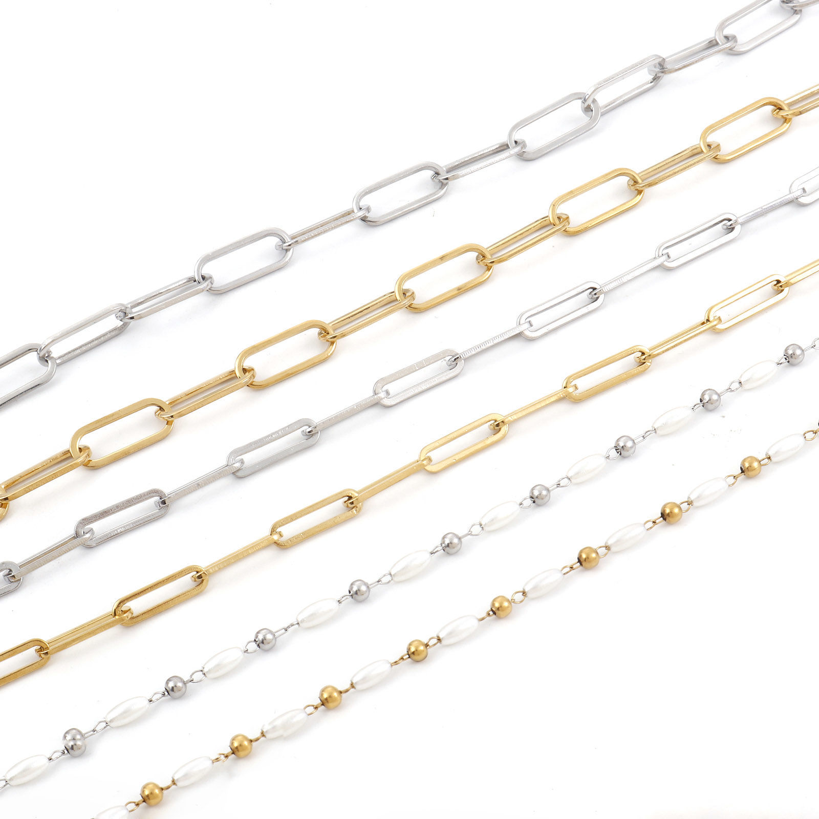Bild von 304 Edelstahl Einfach Armband 1 Strang