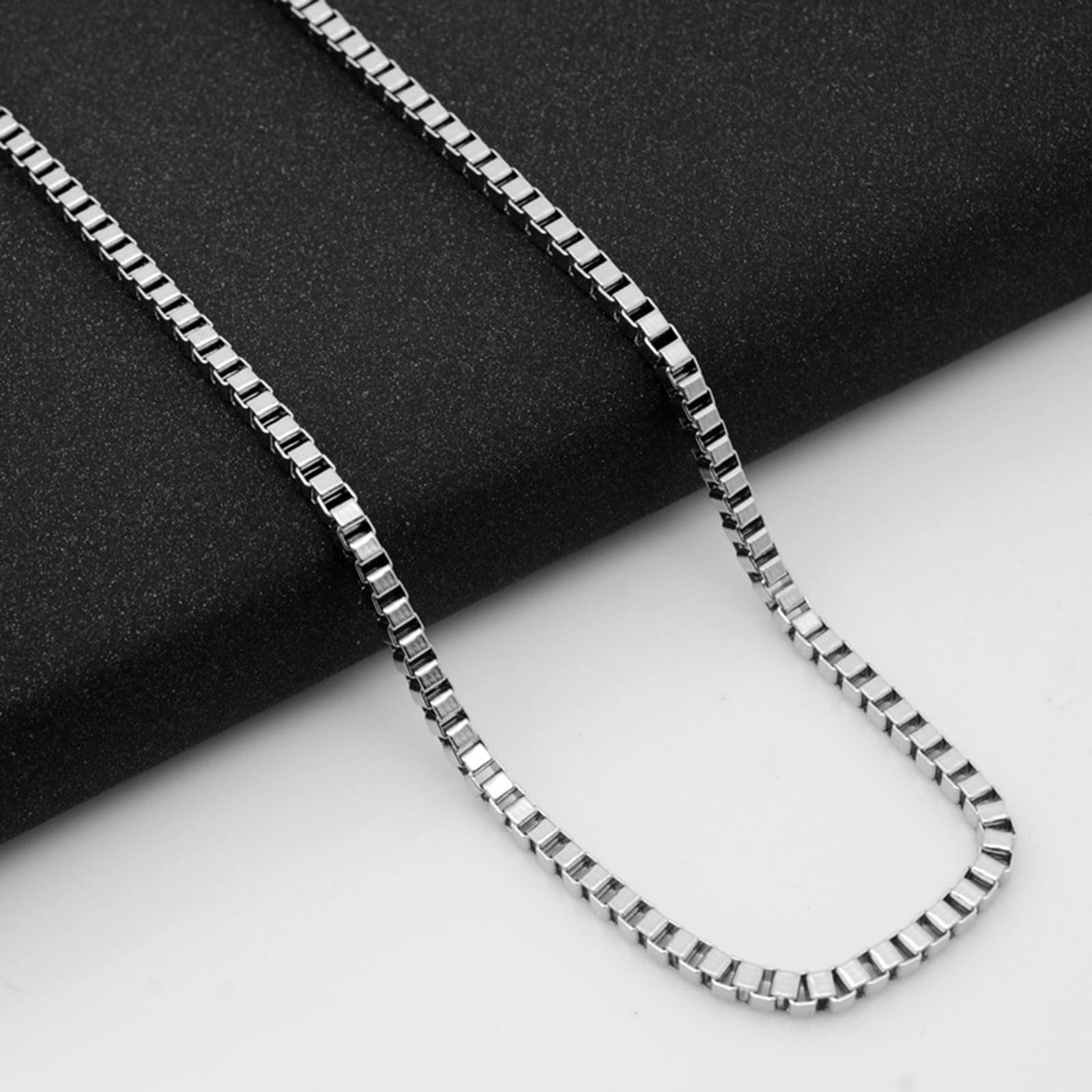 Picture of 304 Stainless Steel Link Chain Necklace Silver Tone