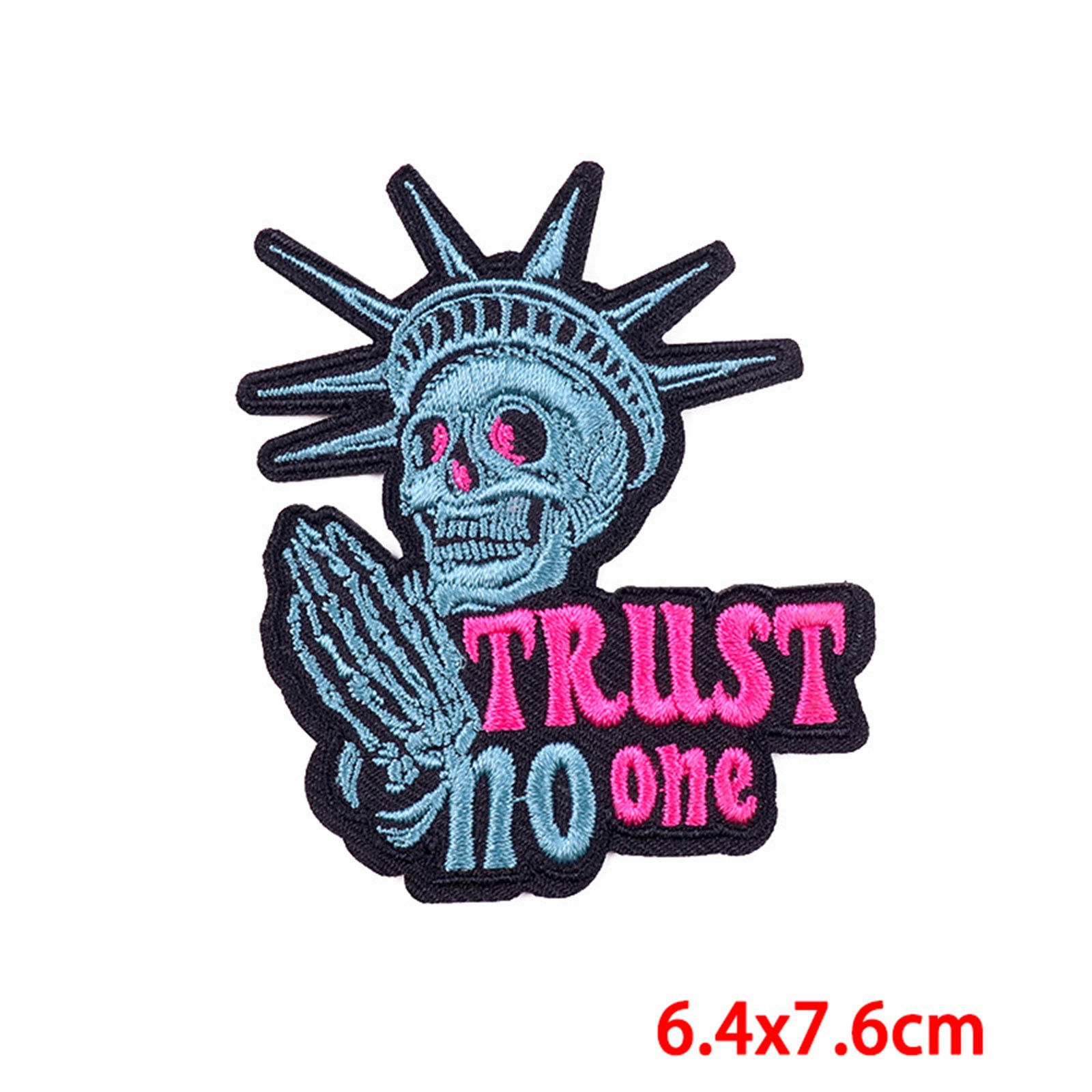 Picture of Polyester Embroidery Iron On Patches Appliques (With Glue Back) DIY Sewing Craft Clothing Decoration Multicolor Butterfly Animal 1 Piece
