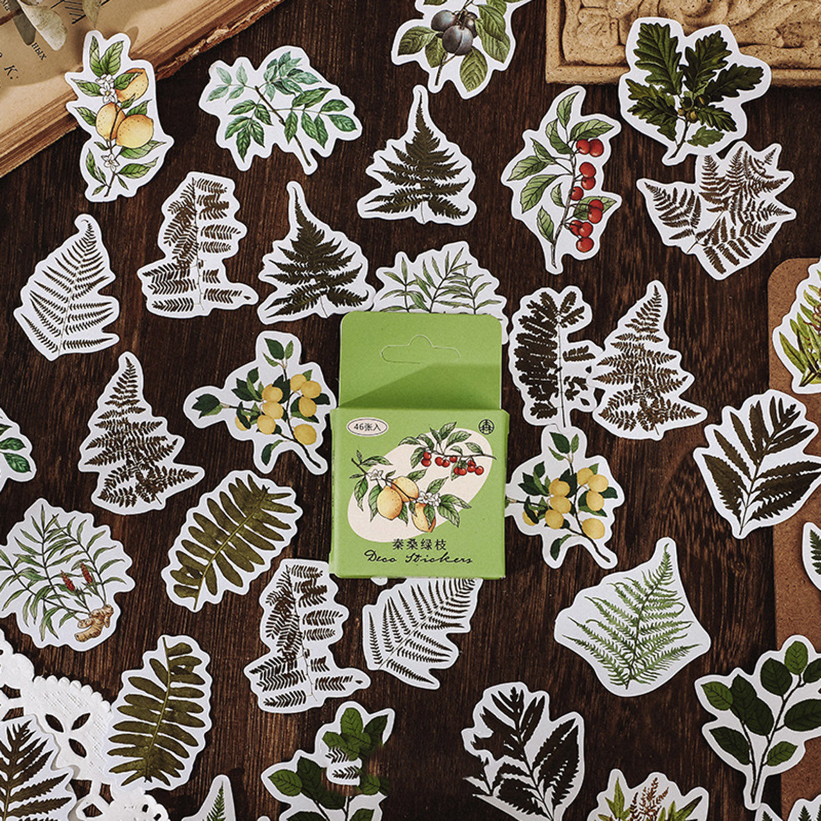 Picture of Paper Ins Style DIY Scrapbook Deco Stickers Multicolor 4.4cm x 4.4cm