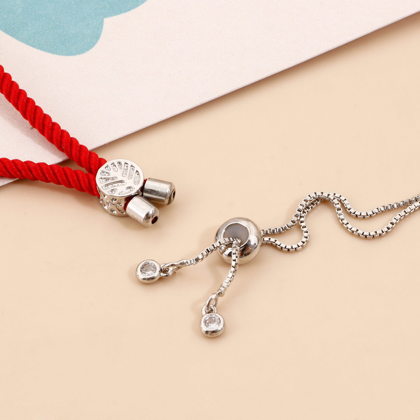 Picture of Transparent Glass Globe Bubble Bottle Braided Bracelets Accessories Findings Multicolor Curved Tube Can Open