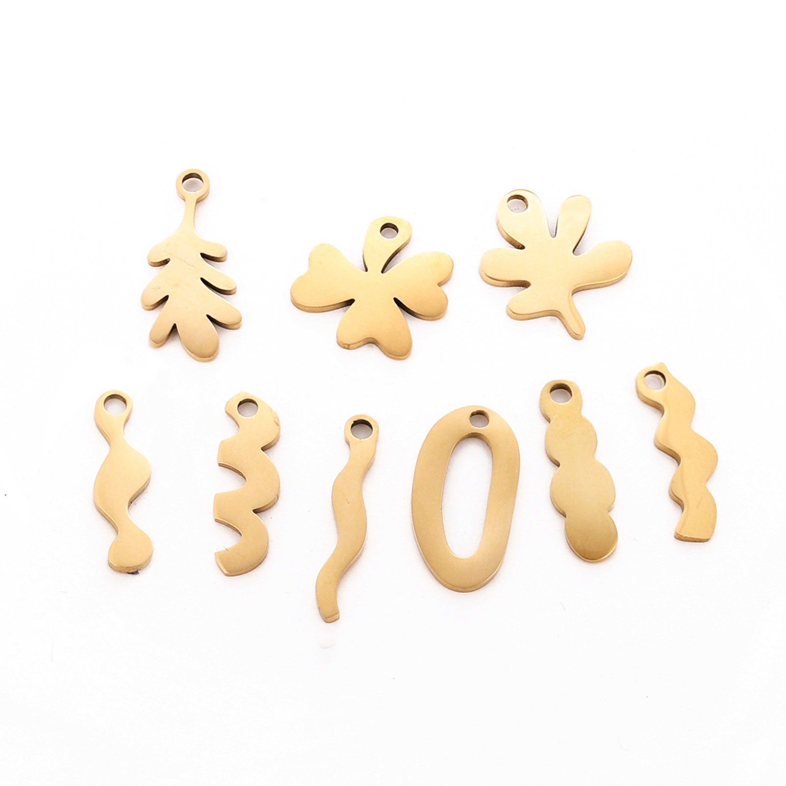 Image de Breloques en 304 Acier Inoxydable 3 Pcs