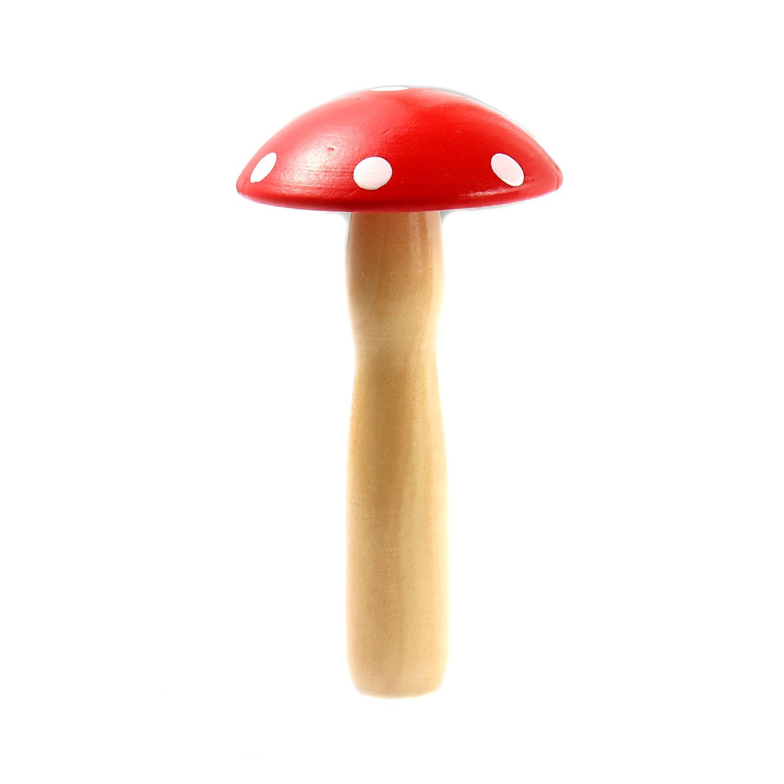 Picture of Natural Wood Darning Sock Holes Crochet Knitting Mending Patching Tool Mushroom