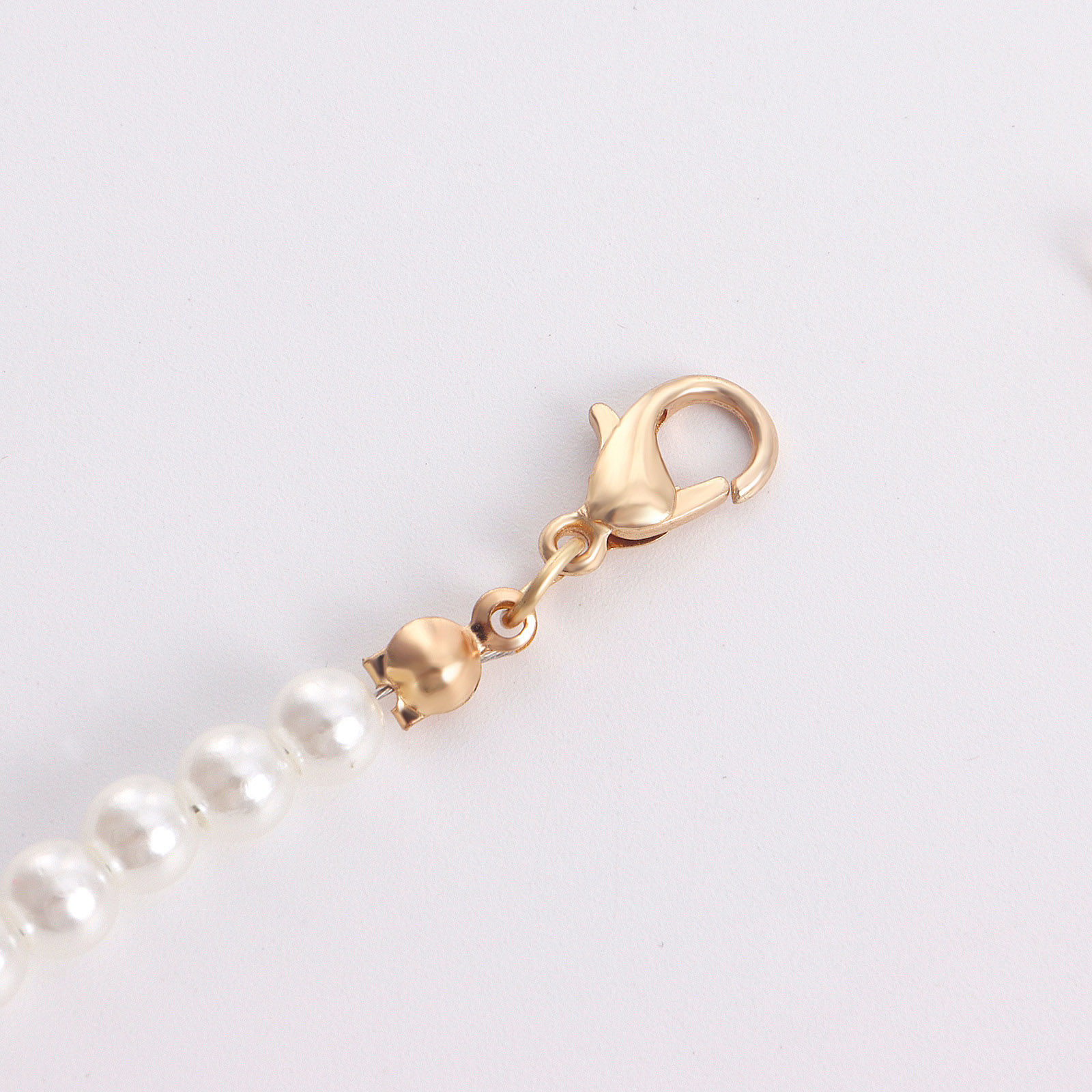 Picture of Stylish Pendant Necklace Gold Plated Christmas Snowflake Christmas Tree Imitation Pearl