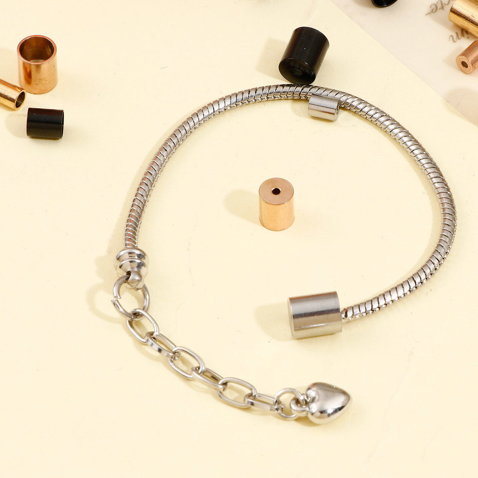 Picture of 304 Stainless Steel Blank Stamping Tags Charms Round Roller Burnishing