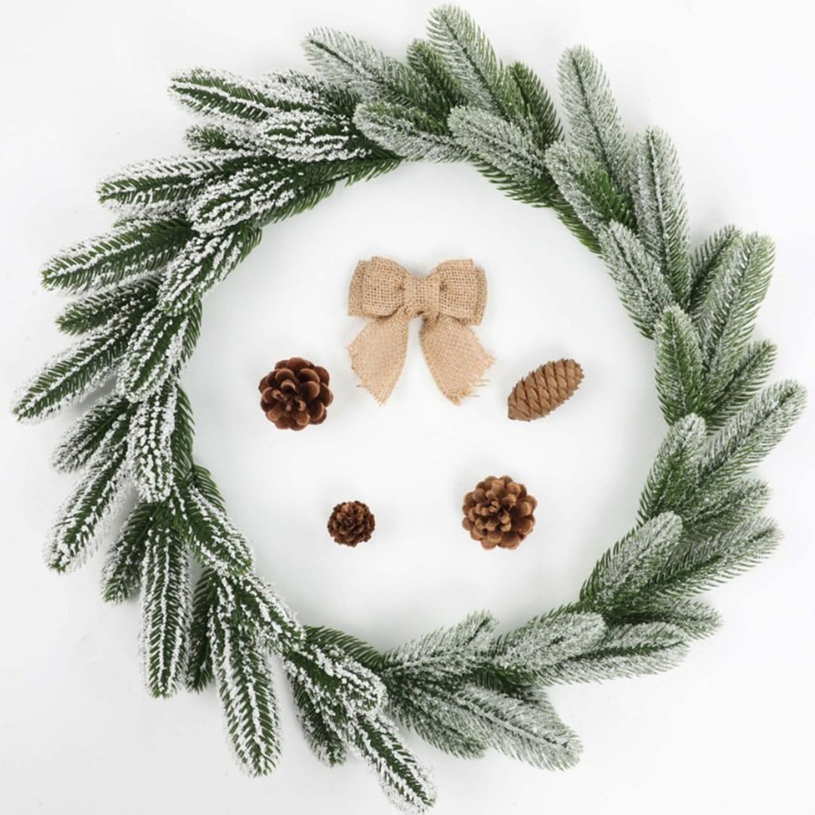 Изображение Artificial Flower Pine Needles Green