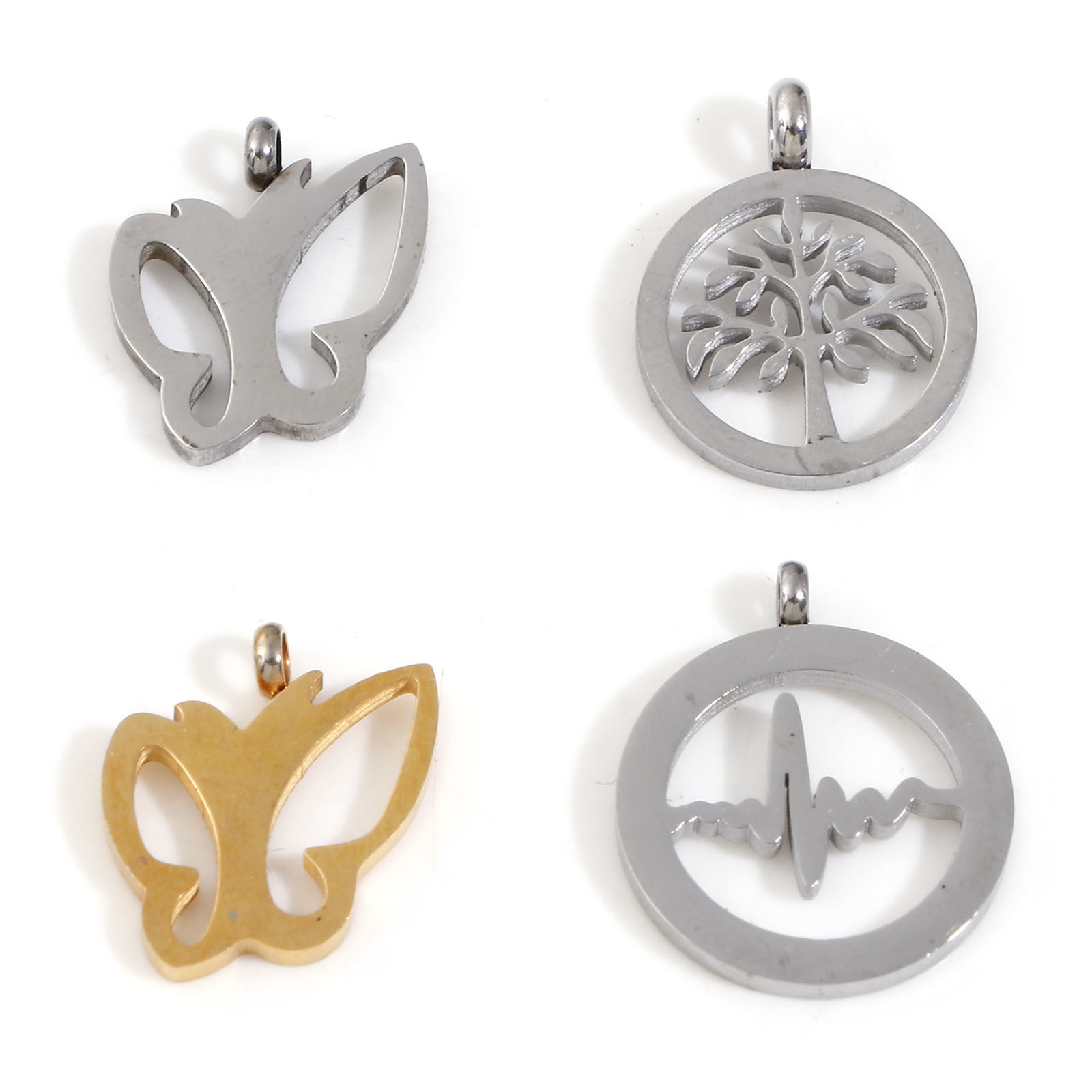 Picture of 304 Stainless Steel Charms Multicolor