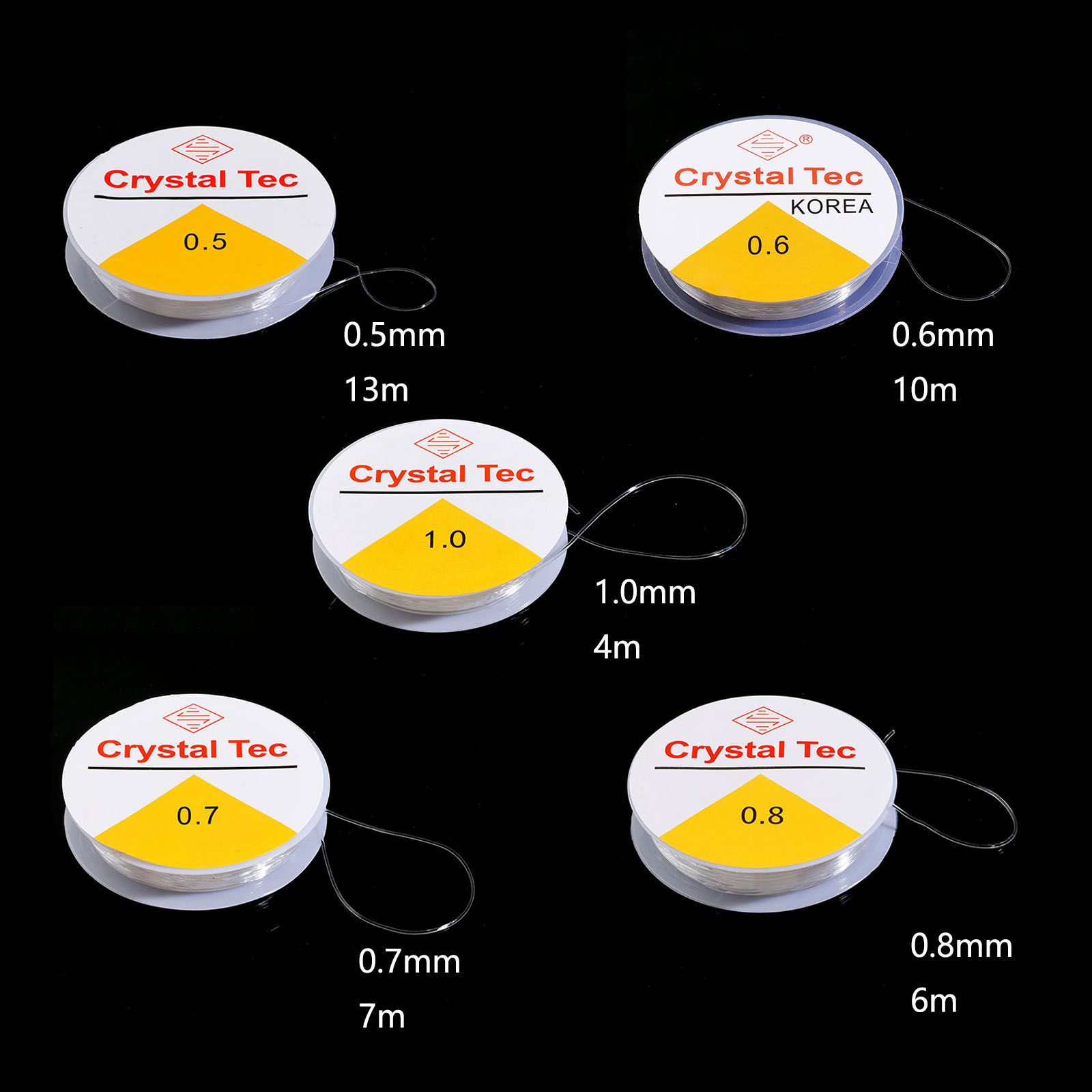 Picture of Spandex Jewelry Cord Rope Transparent Clear Elastic