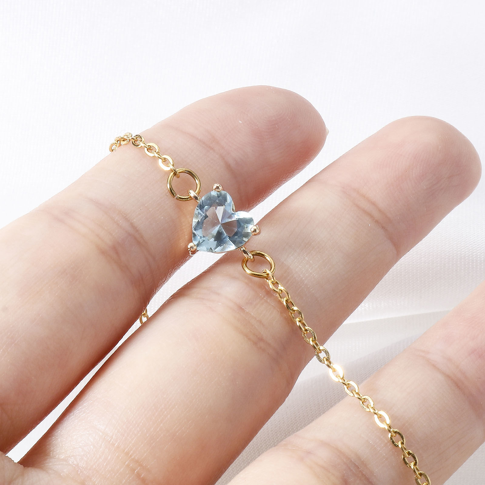 Imagen de Latón día de San Valentín Conectores Dijes Colgantes Corazón 18K Oro Real Chapado Multicolor Circón Artificial 11mm x 8mm, 2 Unidades