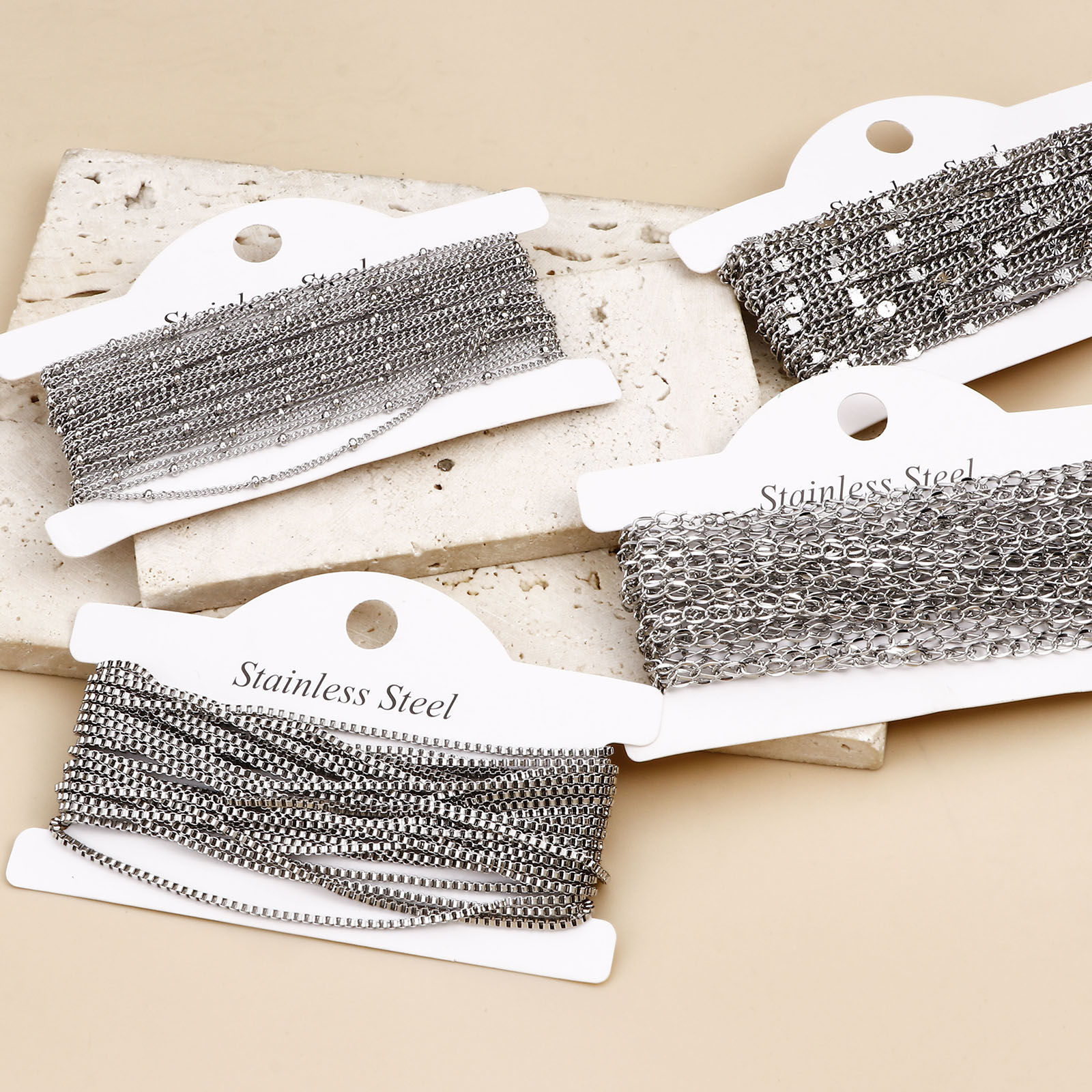 Immagine di 304 Acciaio Inossidabile Tono Argento 1 Rotolo (Circa 5 M/Rotolo)