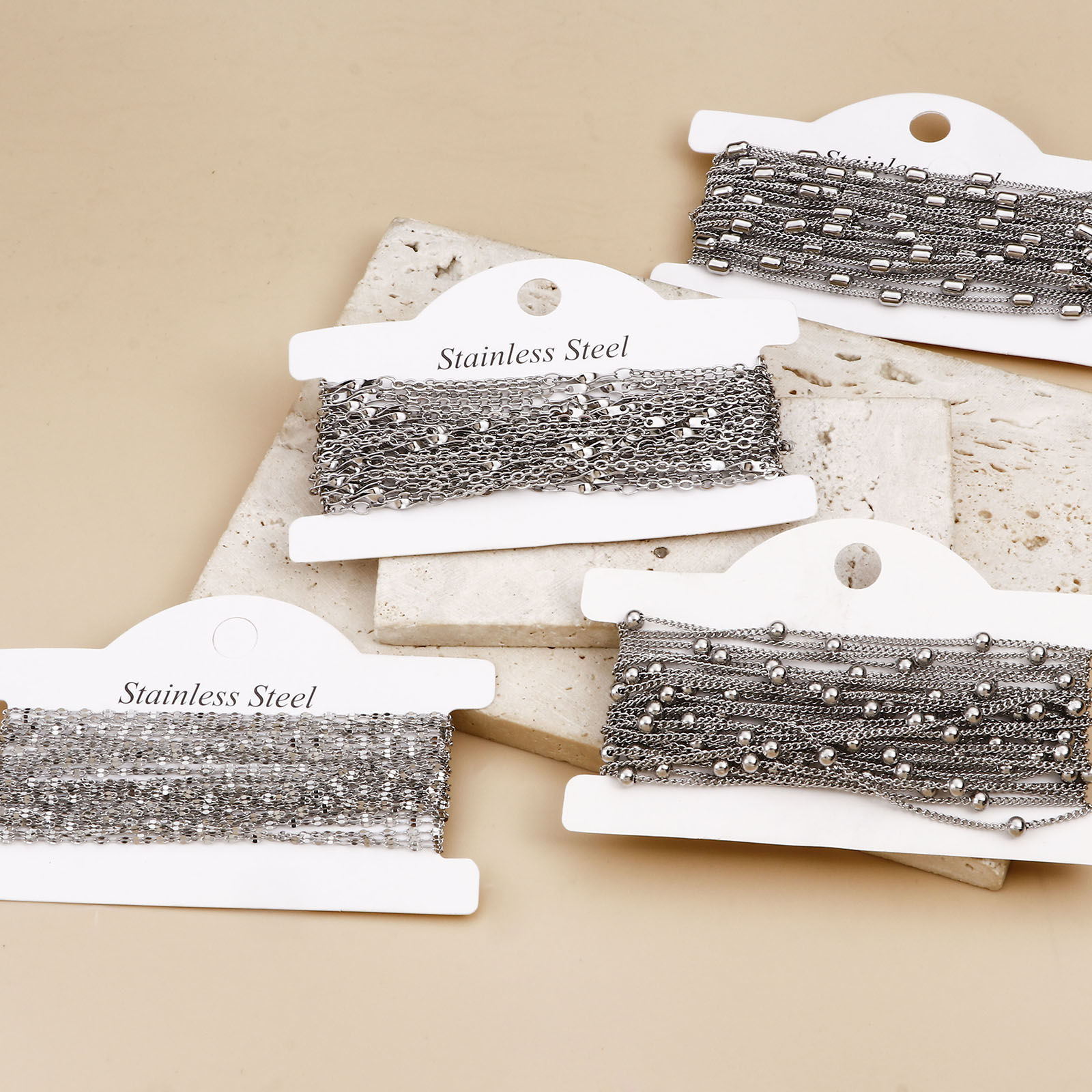 Immagine di 304 Acciaio Inossidabile Tono Argento 1 Rotolo (Circa 5 M/Rotolo)