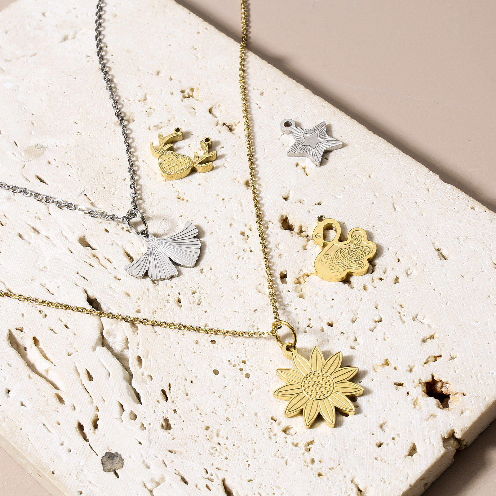 Imagen de 304 Acero Inoxidable Colgantes Charms 1 Unidad