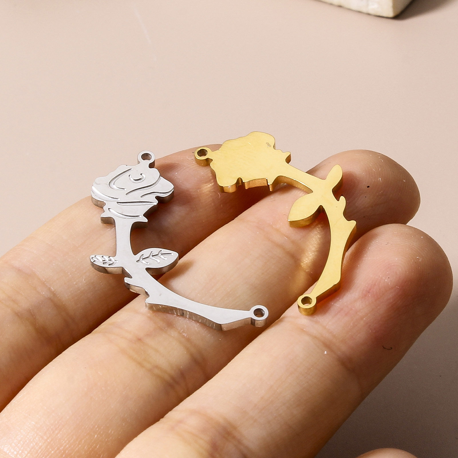 Immagine di 304 Acciaio Inossidabile Charms 1 Pz