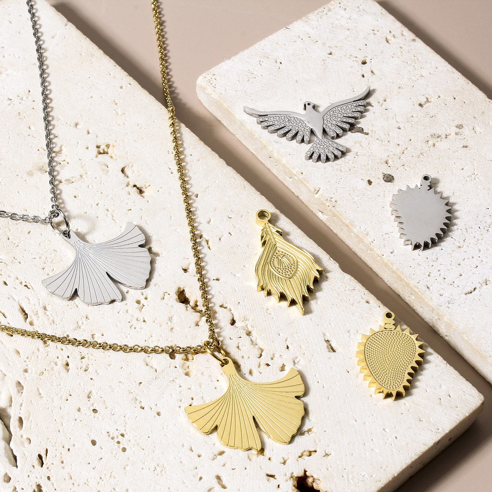 Immagine di 304 Acciaio Inossidabile Charms 1 Pz