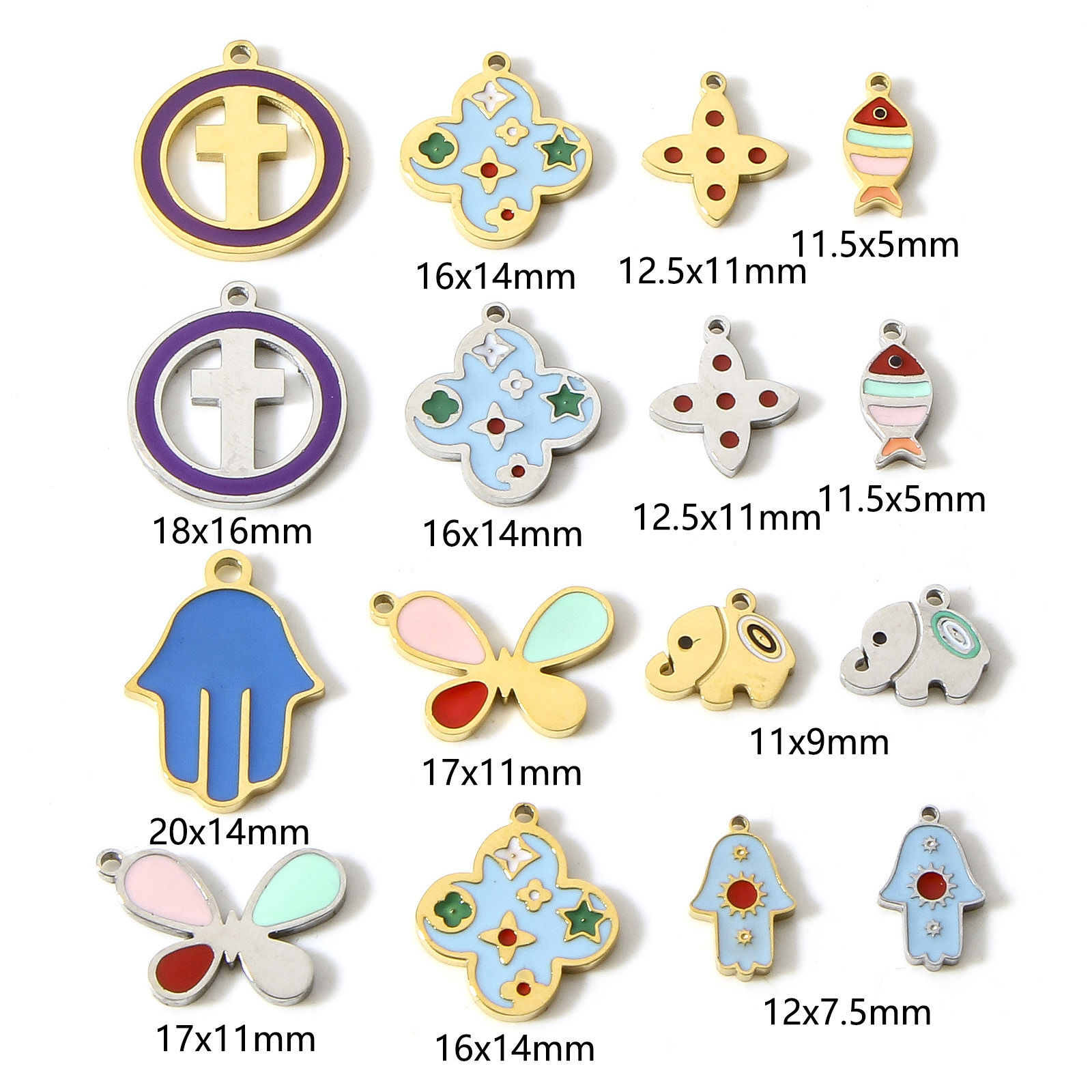 Picture of 304 Stainless Steel Charms