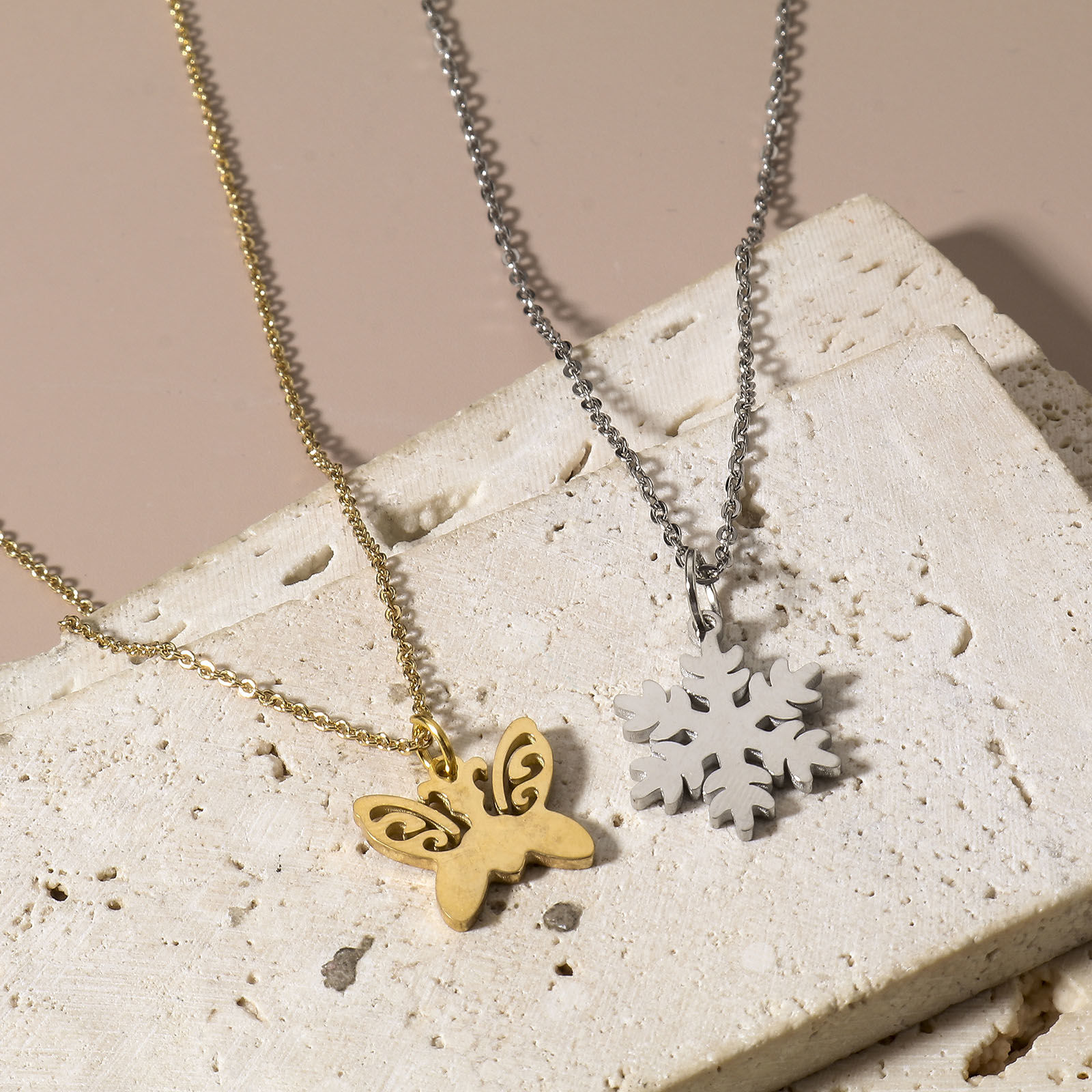 Immagine di 304 Acciaio Inossidabile Charms Filigrana 5 Pz