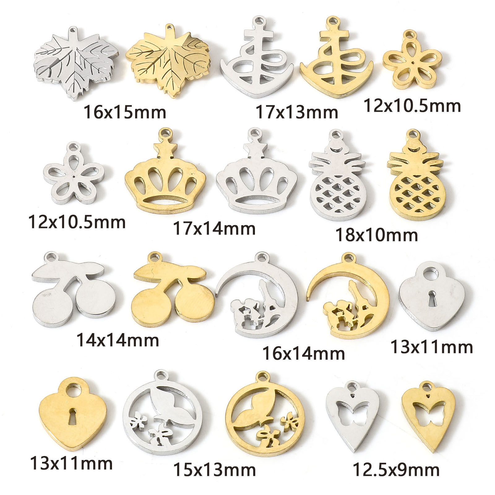 Picture of 304 Stainless Steel Charms