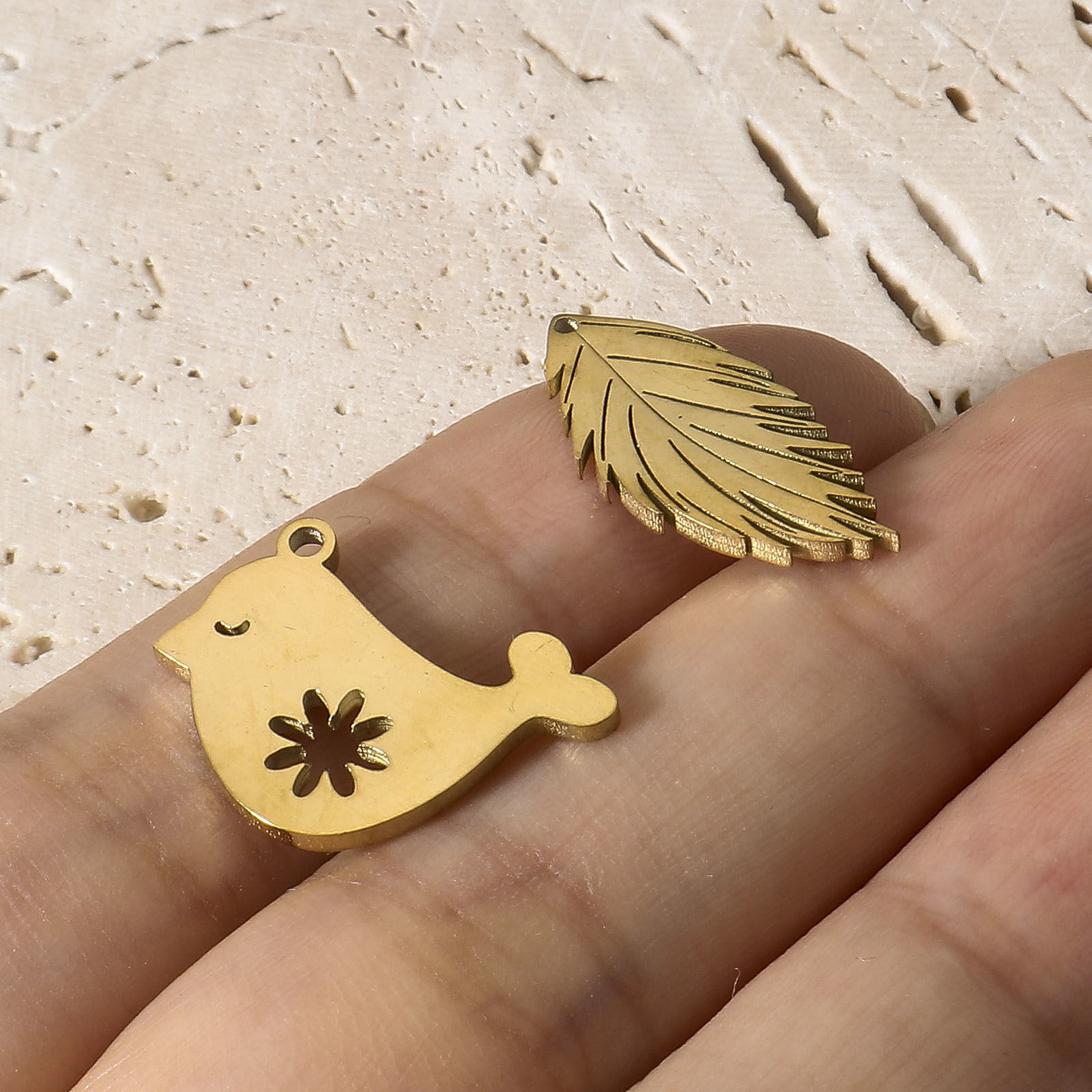 Immagine di 304 Acciaio Inossidabile Charms 5 Pz