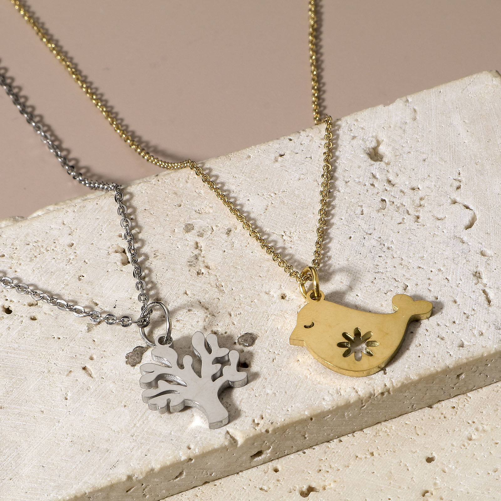 Immagine di 304 Acciaio Inossidabile Charms 5 Pz