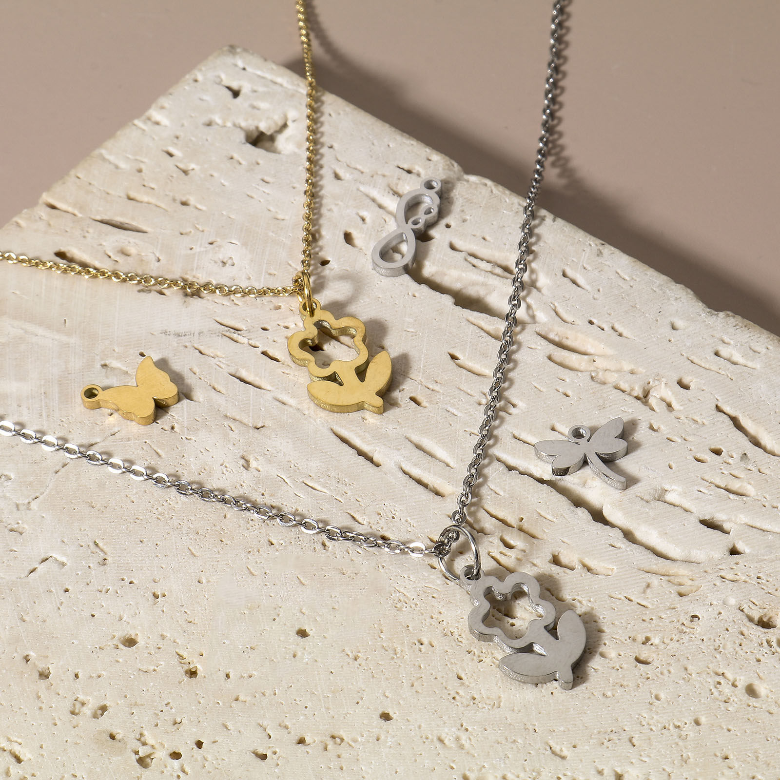 Immagine di 304 Acciaio Inossidabile Charms 5 Pz