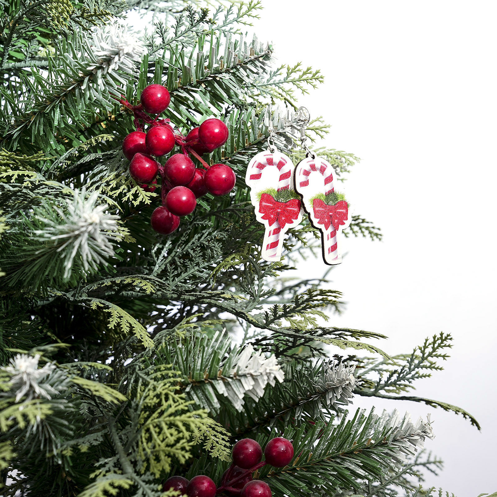 Imagen de 10 Unidades Madera Navidad Colgantes Multicolor