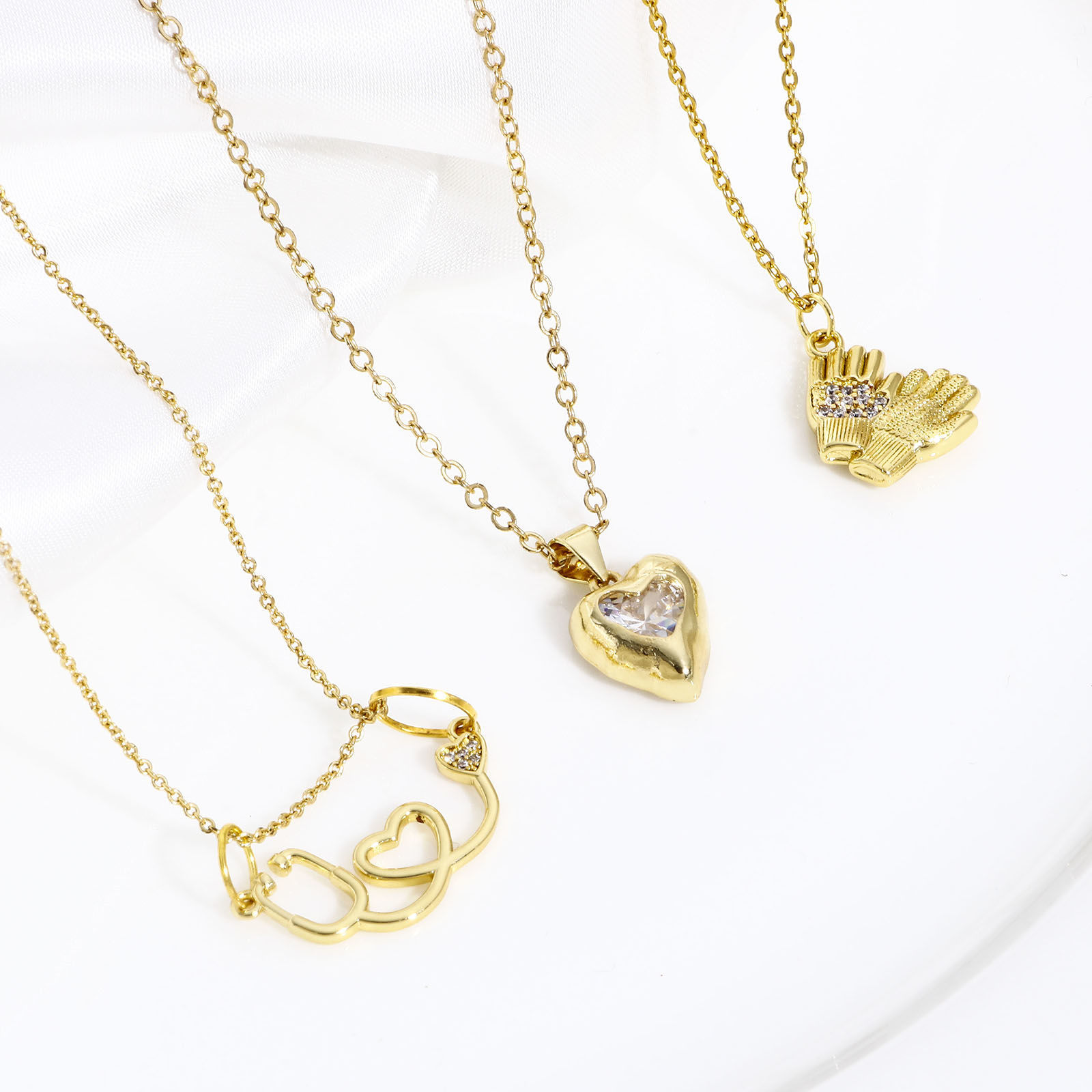 Picture of Brass Charms 18K Real Gold Plated