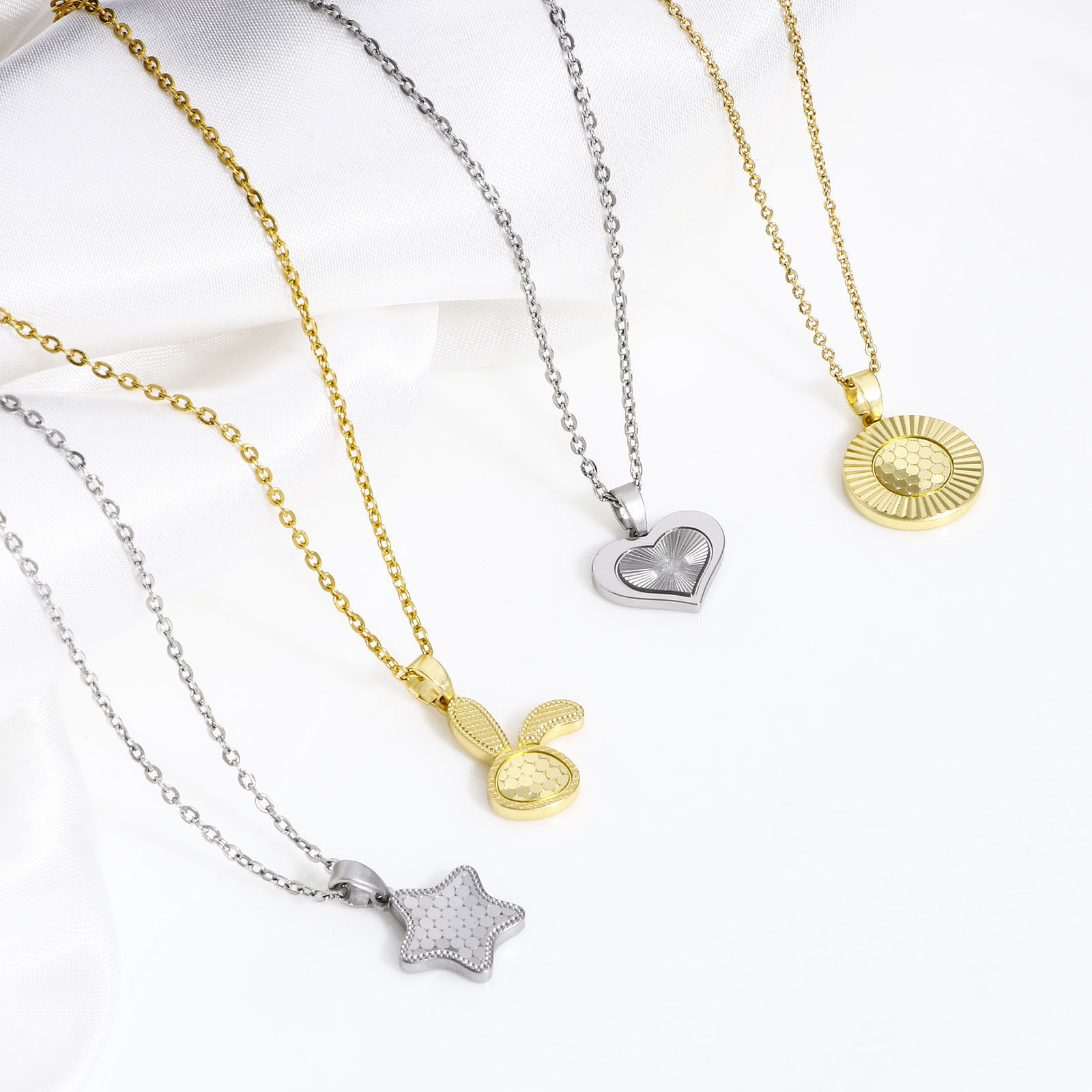 Immagine di 1 Pz Ottone Ciondoli Pendenti Vero Oro Placcato