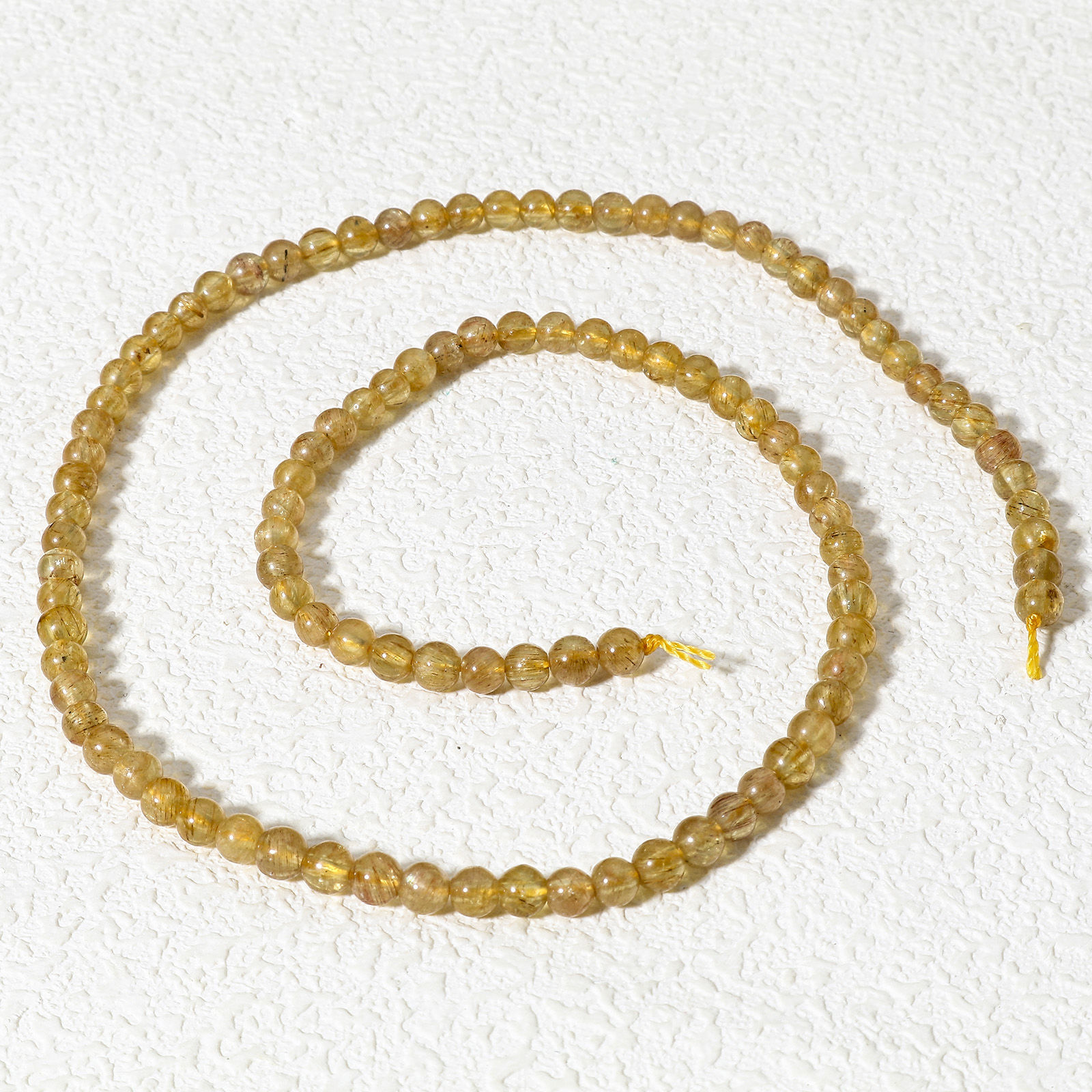 Picture of (Grade A) Gemstone ( Natural ) Loose Beads For DIY Jewelry Making Round Multicolor About 4mm Dia.