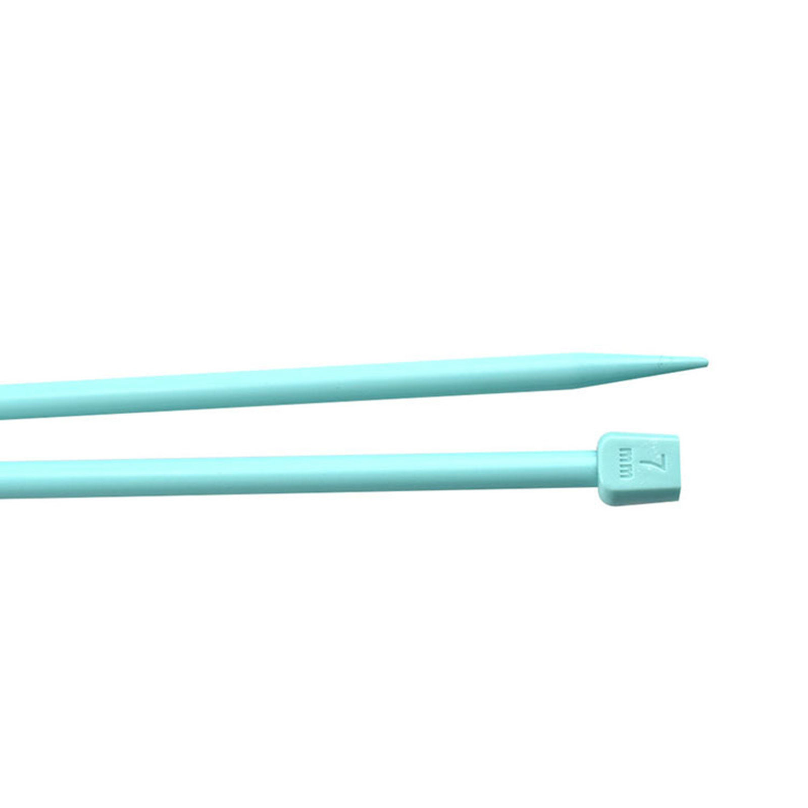 Picture of Acrylic Single Pointed Knitting Needles DIY Knit Tools Accessories Multicolor 25cm(9 7/8") long