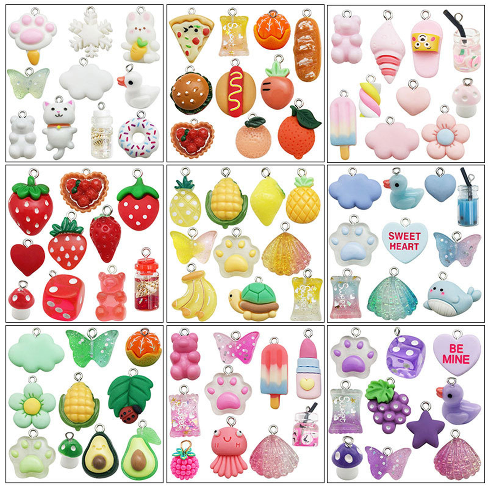 Picture of Resin Charms At Random Mixed Multicolor
