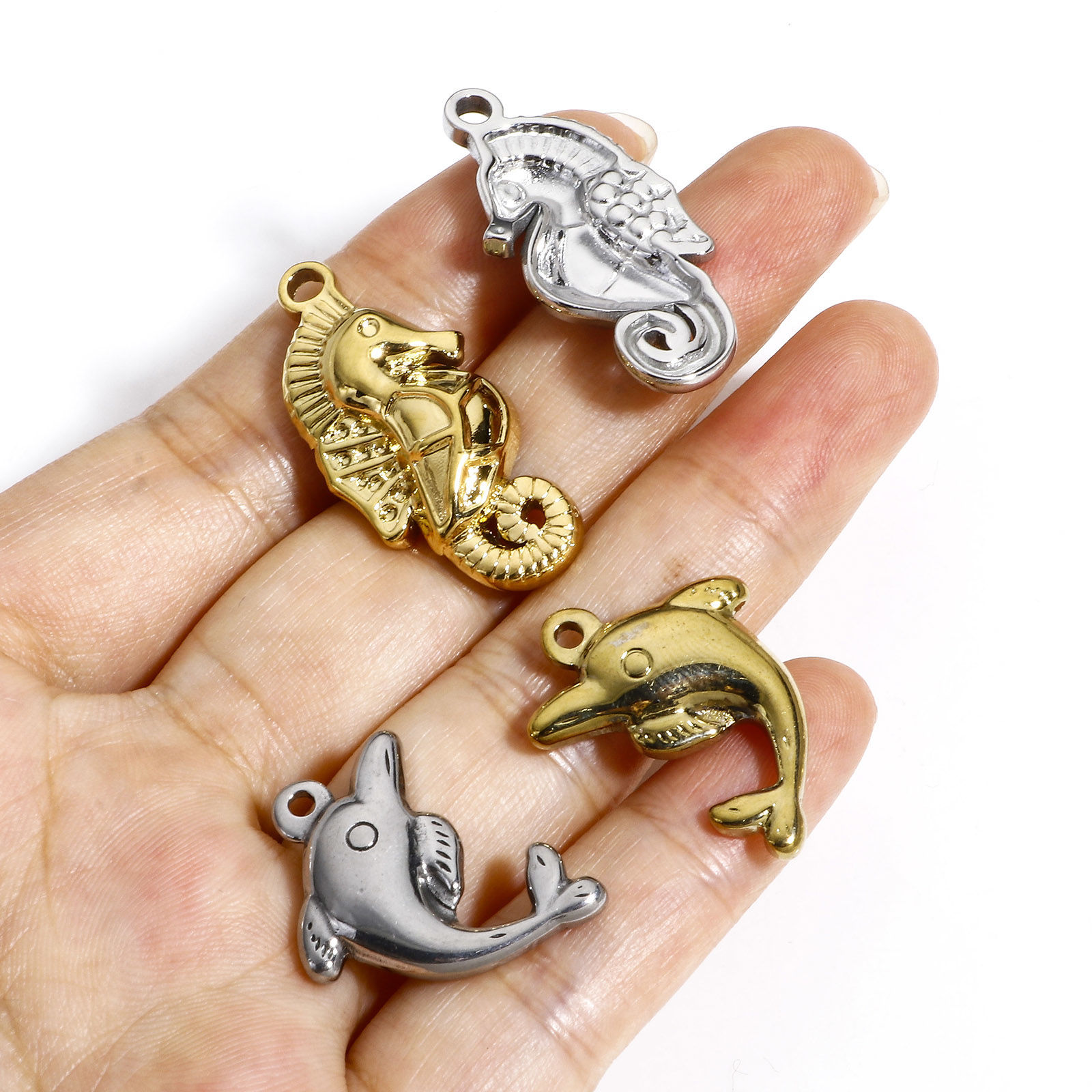 Image de 1 Pièce Pendentifs en 304 Acier Inoxydable Bijoux d'Océan