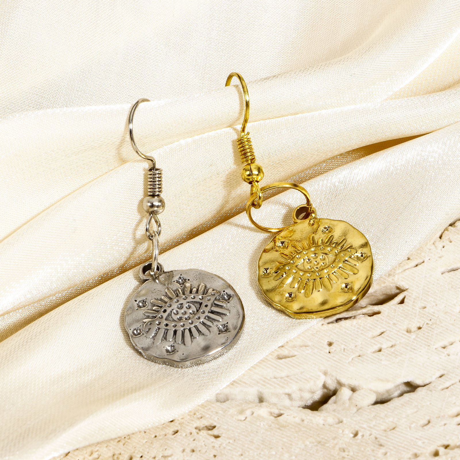 Picture of 304 Stainless Steel Religious Disc Charms