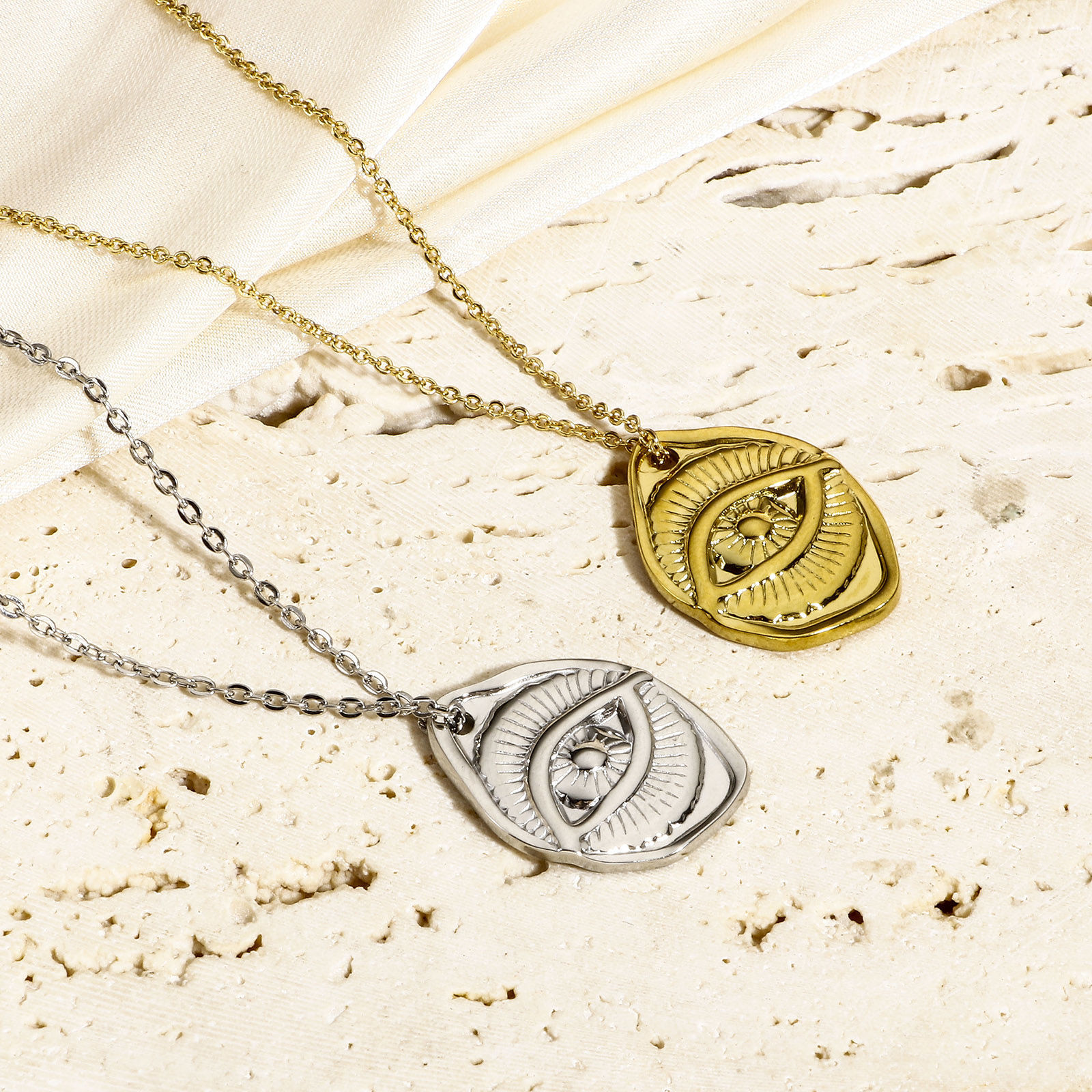 Picture of 304 Stainless Steel Religious Disc Charms