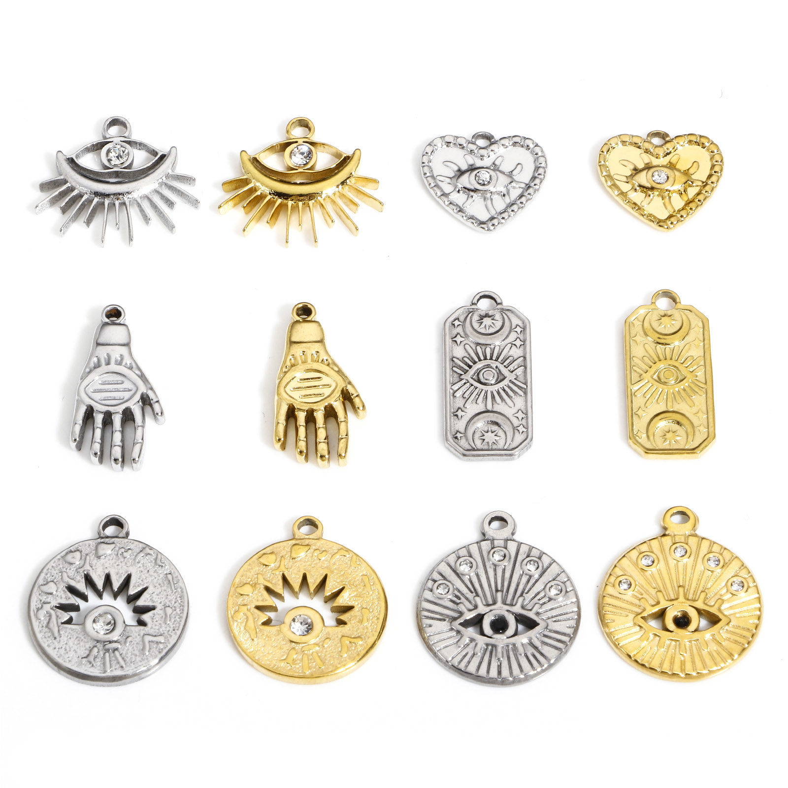 Immagine di 1 Pz 304 Acciaio Inossidabile Religione Charms