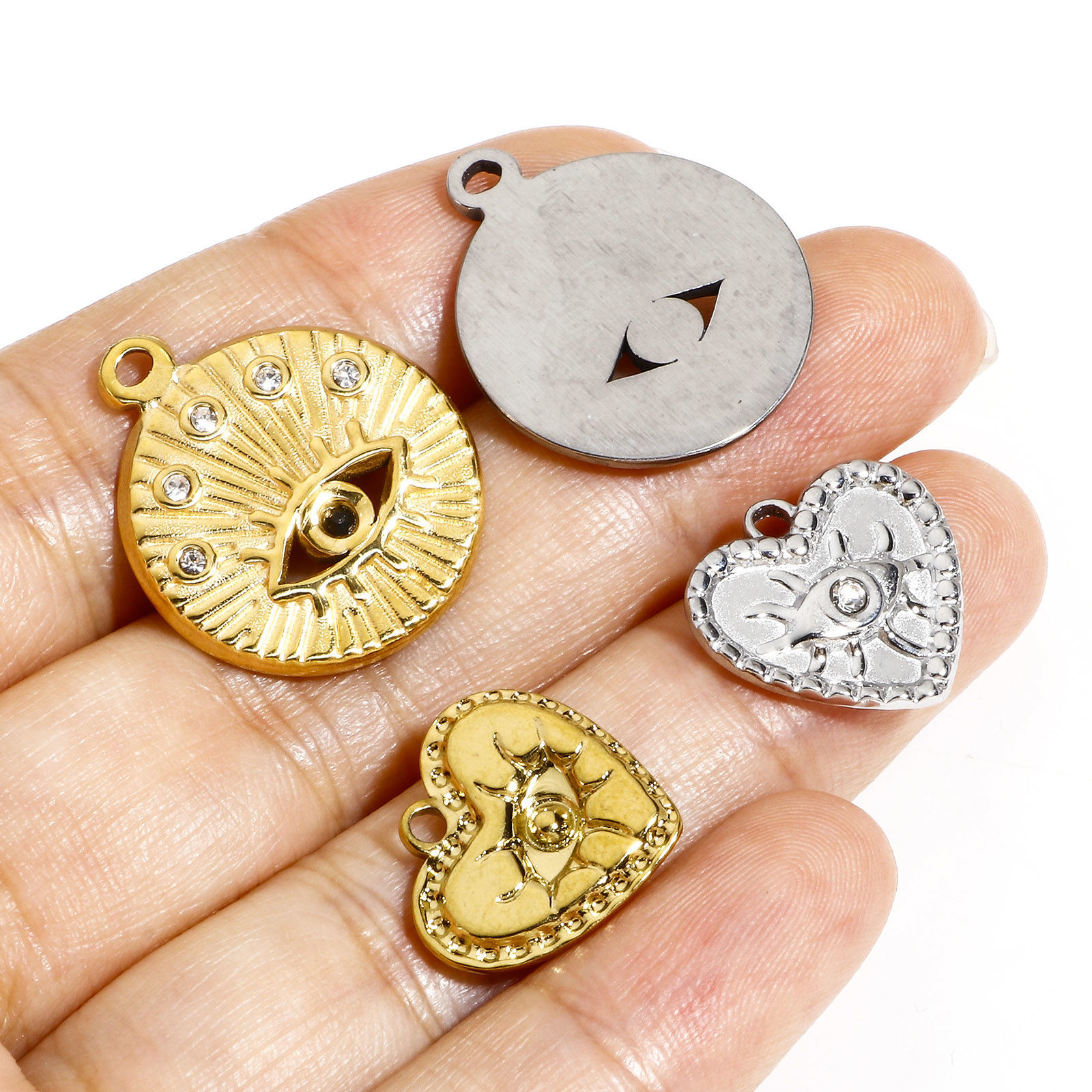 Immagine di 1 Pz 304 Acciaio Inossidabile Religione Charms