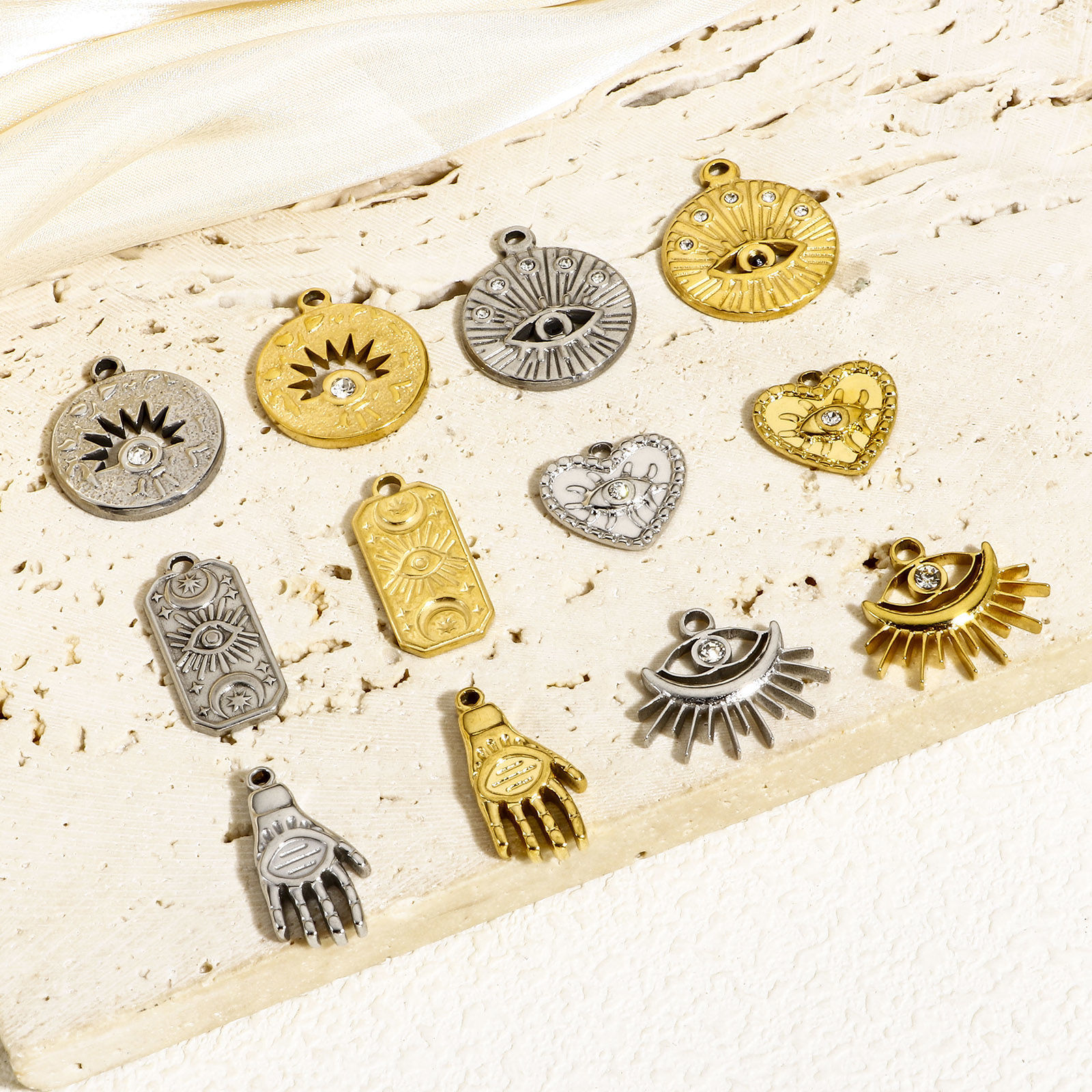 Immagine di 1 Pz 304 Acciaio Inossidabile Religione Charms